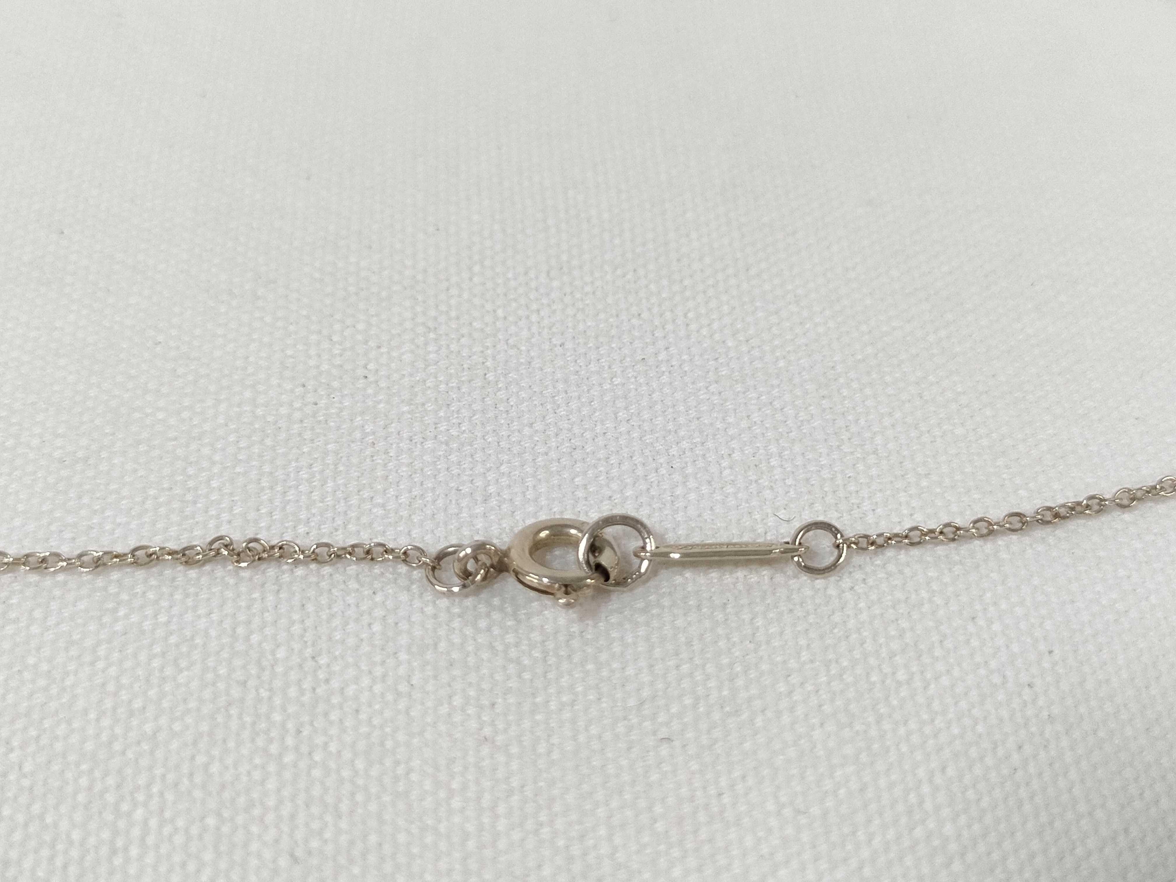 【水曜終了】(10221_0324)▼Tiffany&Co. ダブル ハートプレート ネックレス SV925 SV925 2.9g ネックレス