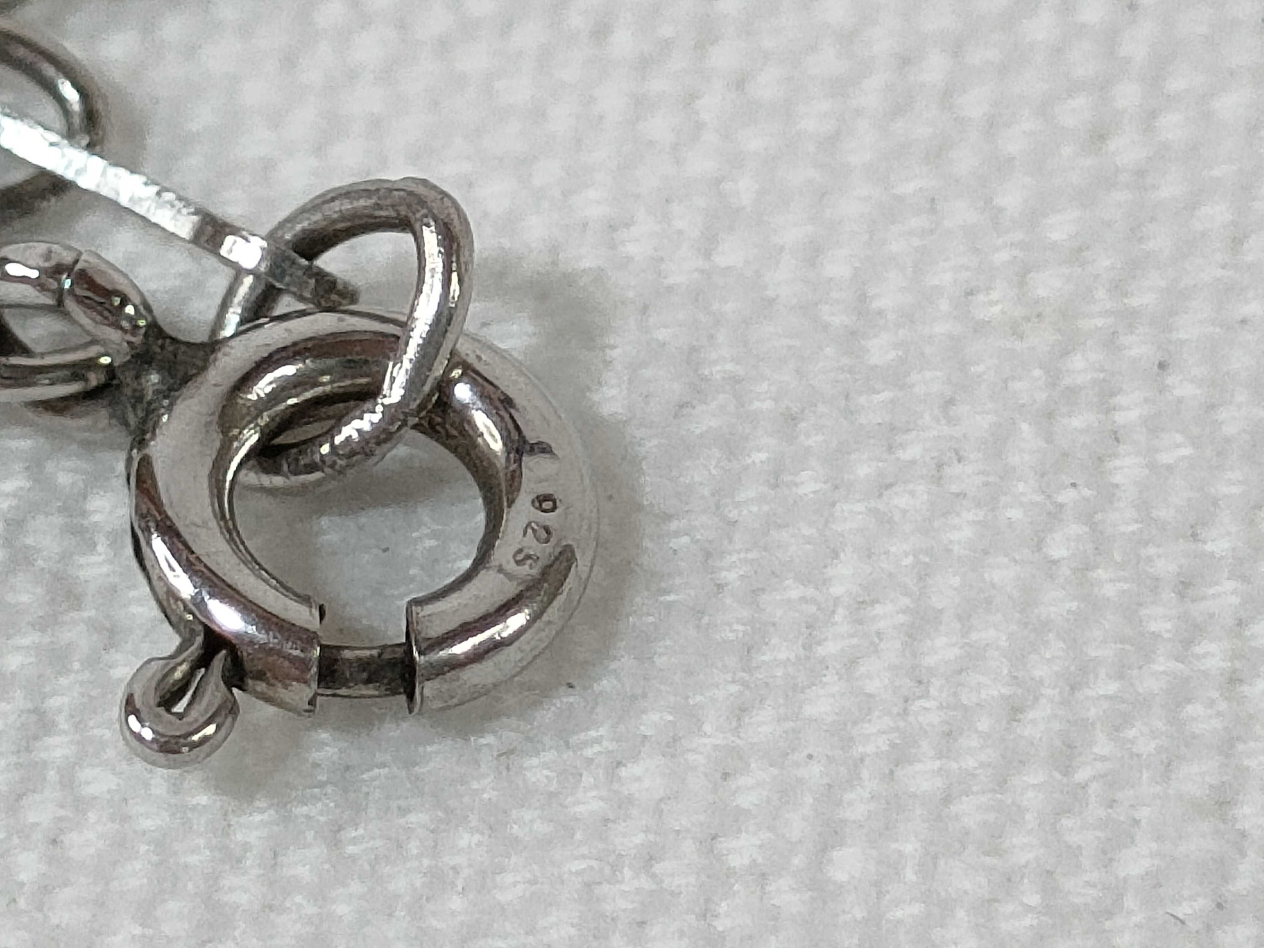 【水曜終了】(10221_0313)Tiffany&Co. ティアドロップ 925 ネックレス