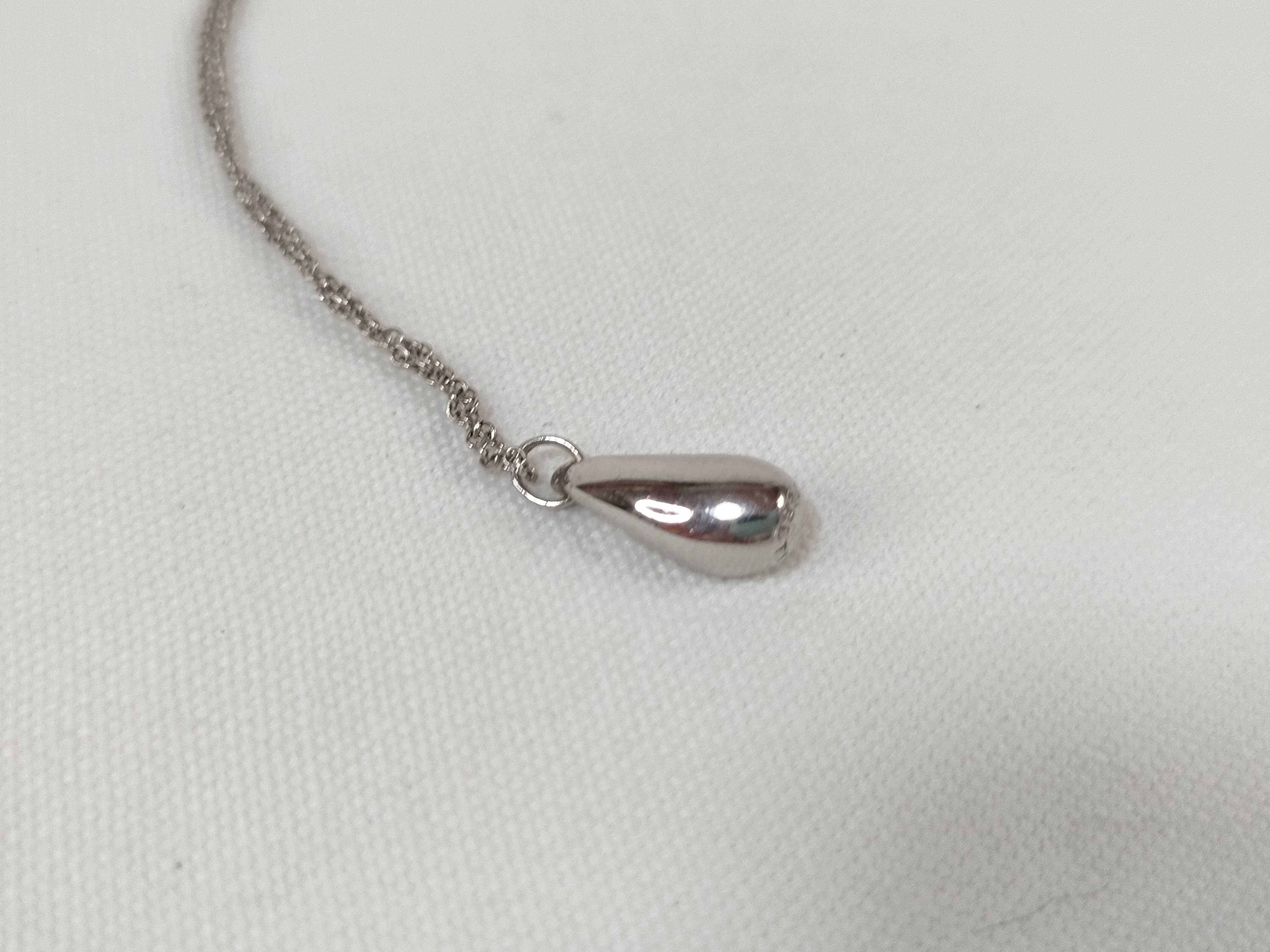 【水曜終了】(10221_0313)Tiffany&Co. ティアドロップ 925 ネックレス
