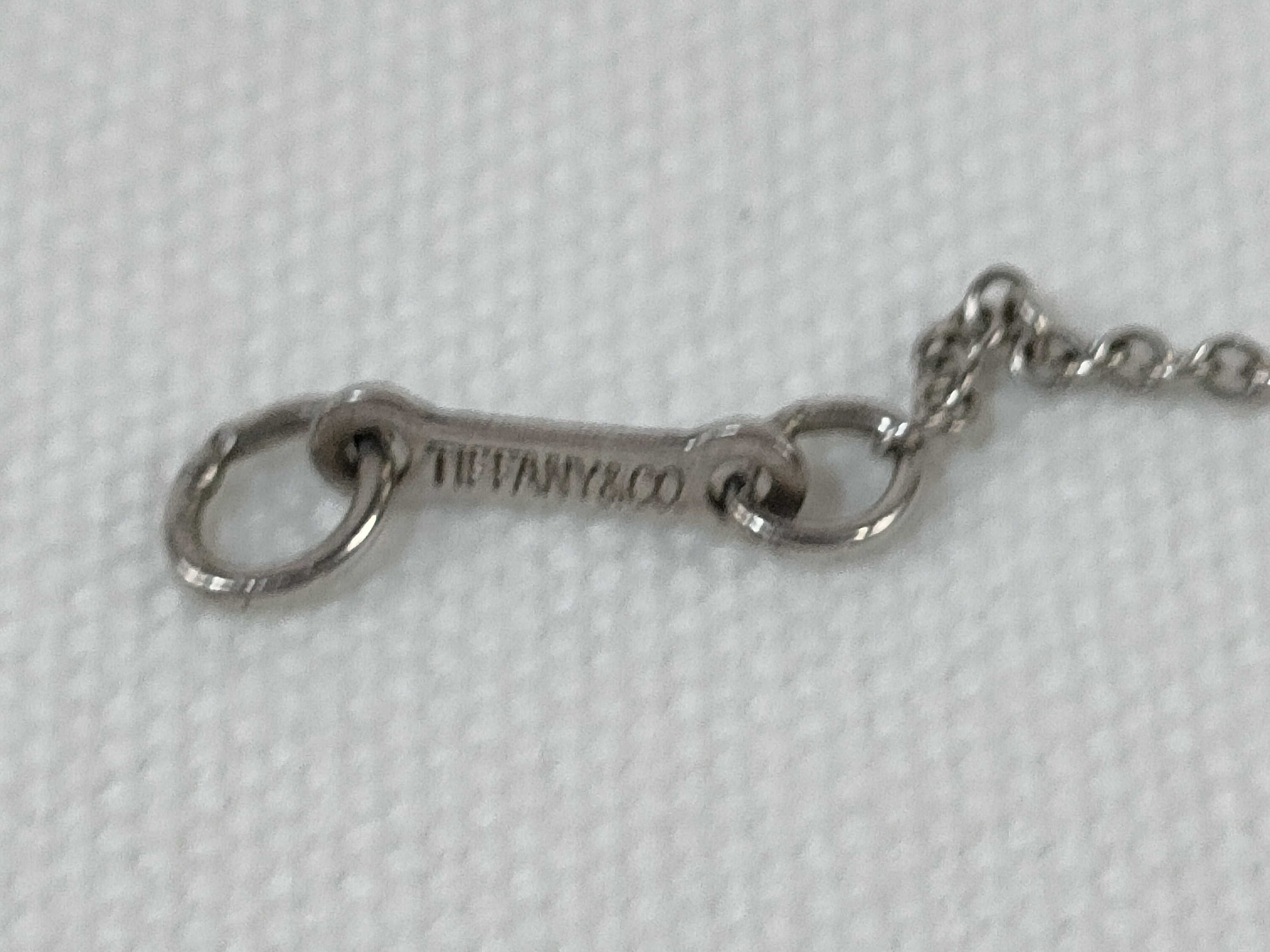 【水曜終了】(10221_0313)Tiffany&Co. ティアドロップ 925 ネックレス