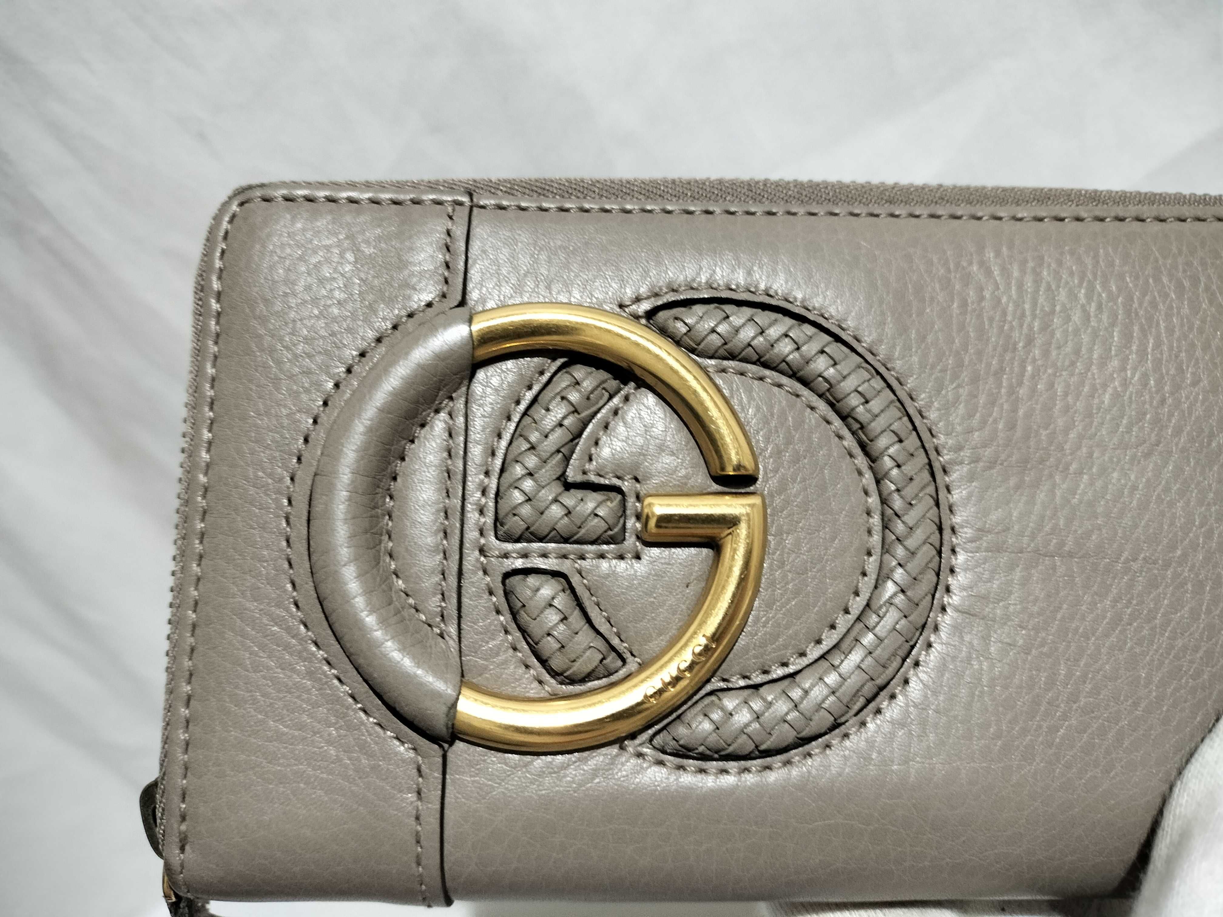 【水曜終了】(10221_0009)GUCCI GG インターロッキングG/長財布 309972 札入れ
