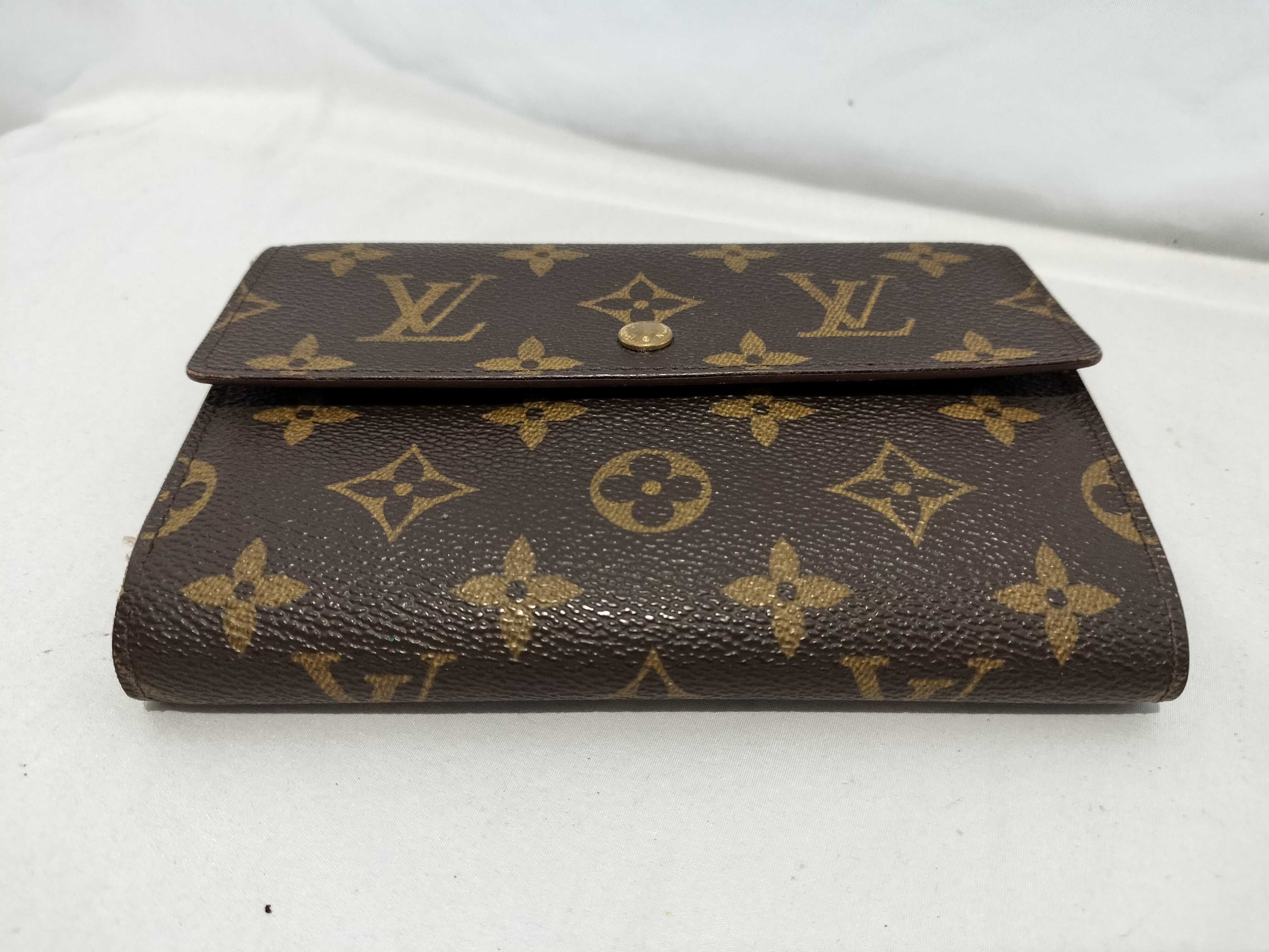【水曜終了】(10229_0020)LOUIS VUITTON モノグラム ポルト トレゾール エテュイ パピエ 財布