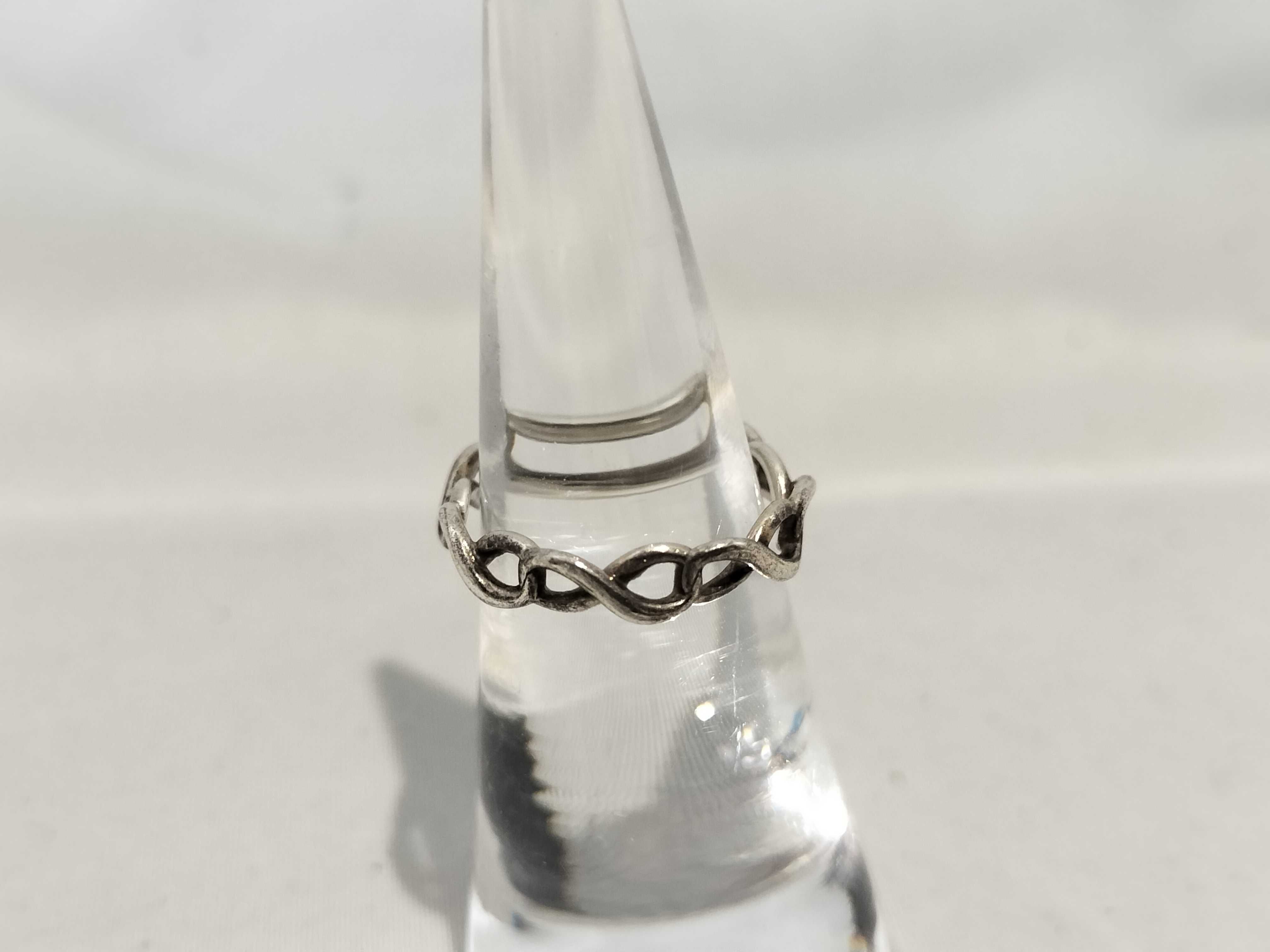 【水曜終了】(10221_0371)Tiffany&Co. 【20%UP】インフィニティ リング リング