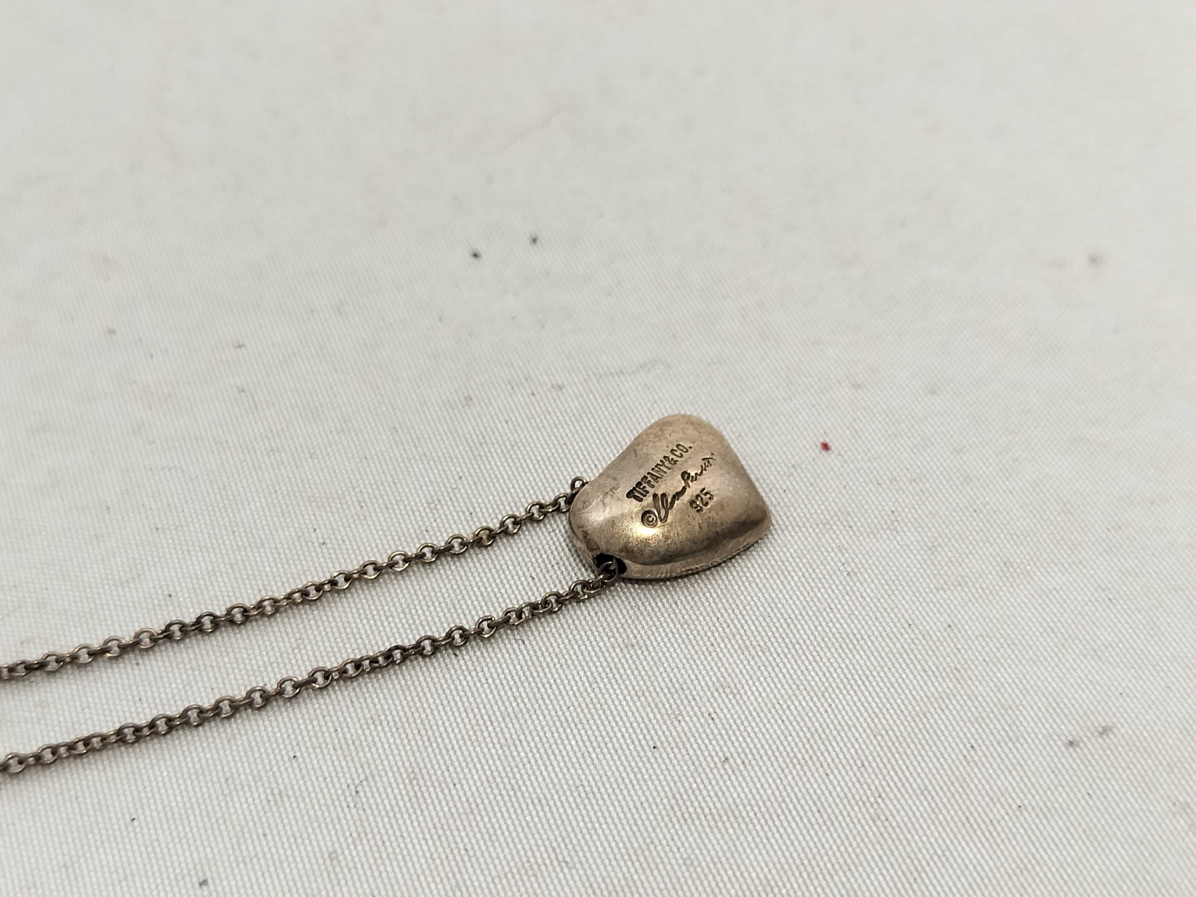 【水曜終了】(10221_0489)Tiffany&Co. ハートビーンズ peretti SV925 3.1g ネックレス