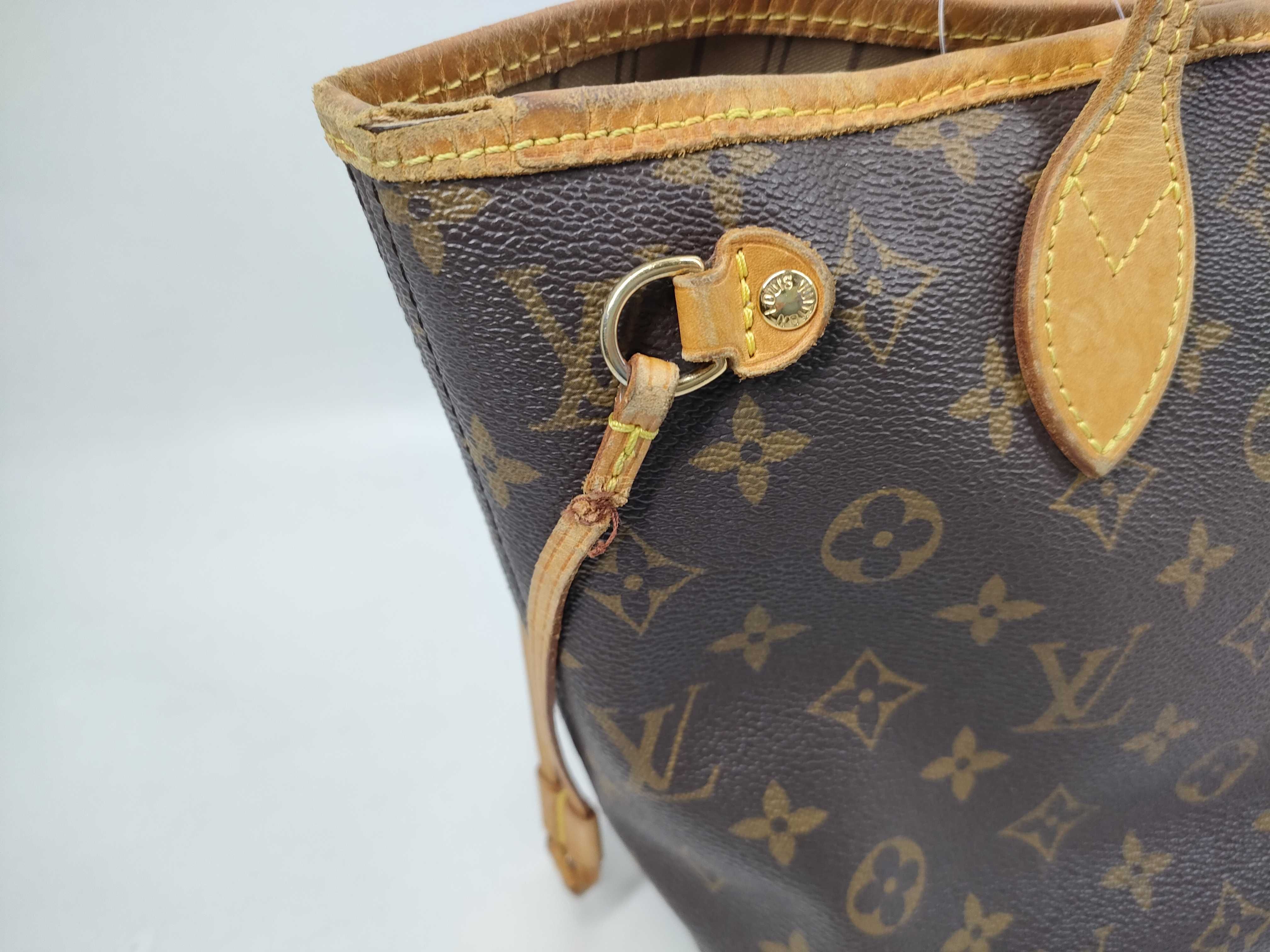【水曜終了】(10229_0037)LOUIS VUITTON モノグラム M40155 ネヴァーフルPM 旧型 トートバッグ