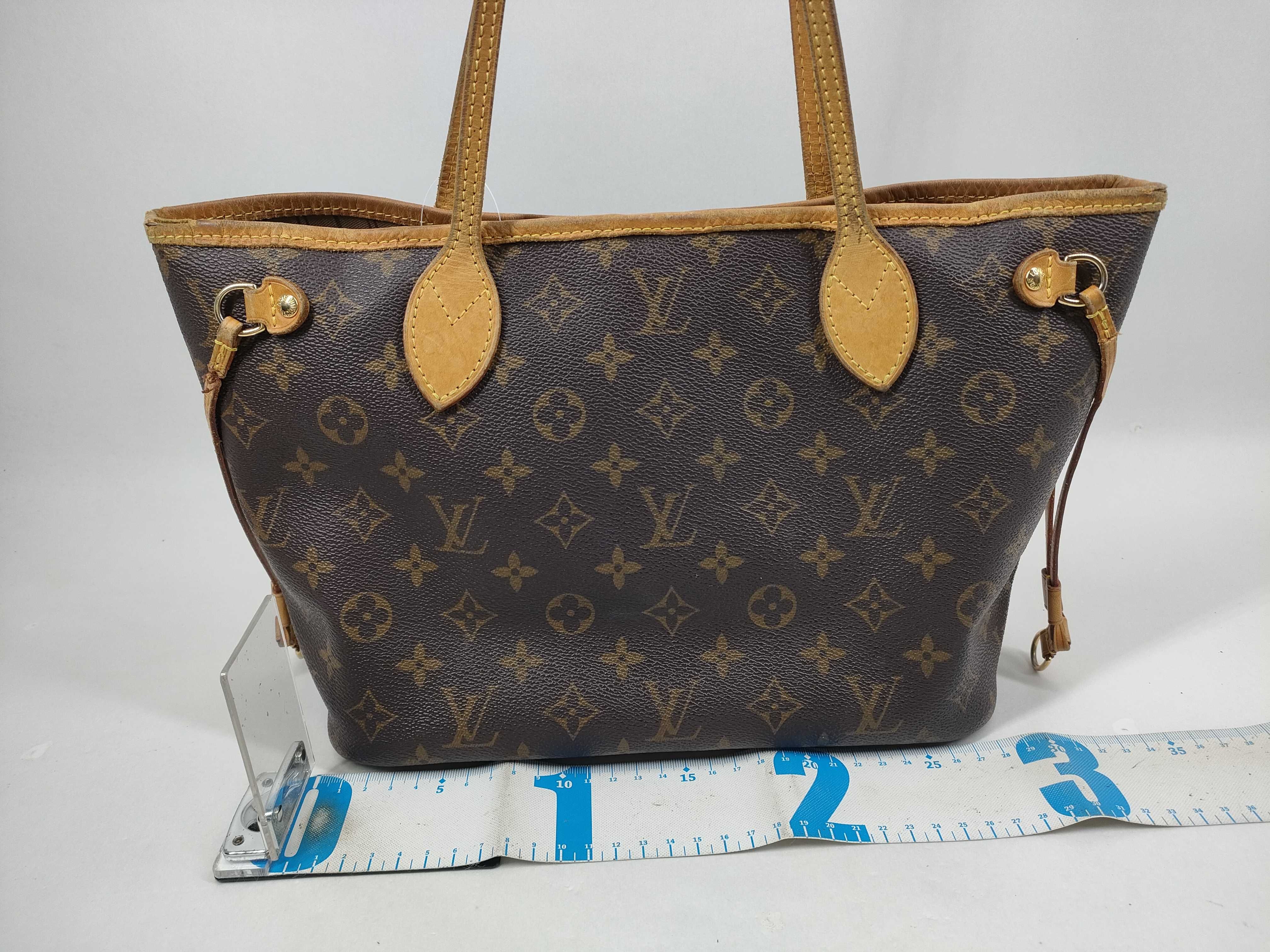 【水曜終了】(10229_0037)LOUIS VUITTON モノグラム M40155 ネヴァーフルPM 旧型 トートバッグ