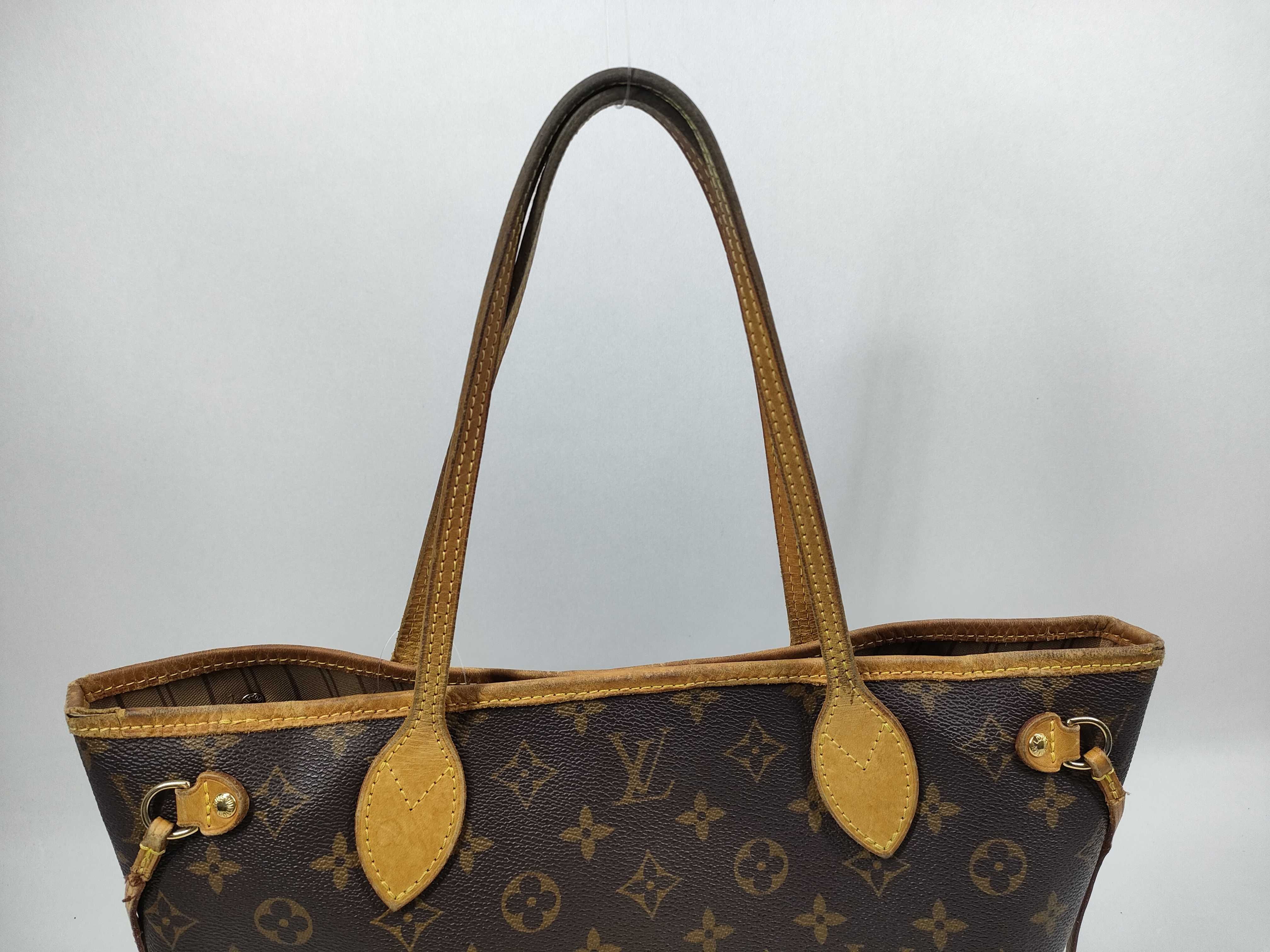 【水曜終了】(10229_0037)LOUIS VUITTON モノグラム M40155 ネヴァーフルPM 旧型 トートバッグ