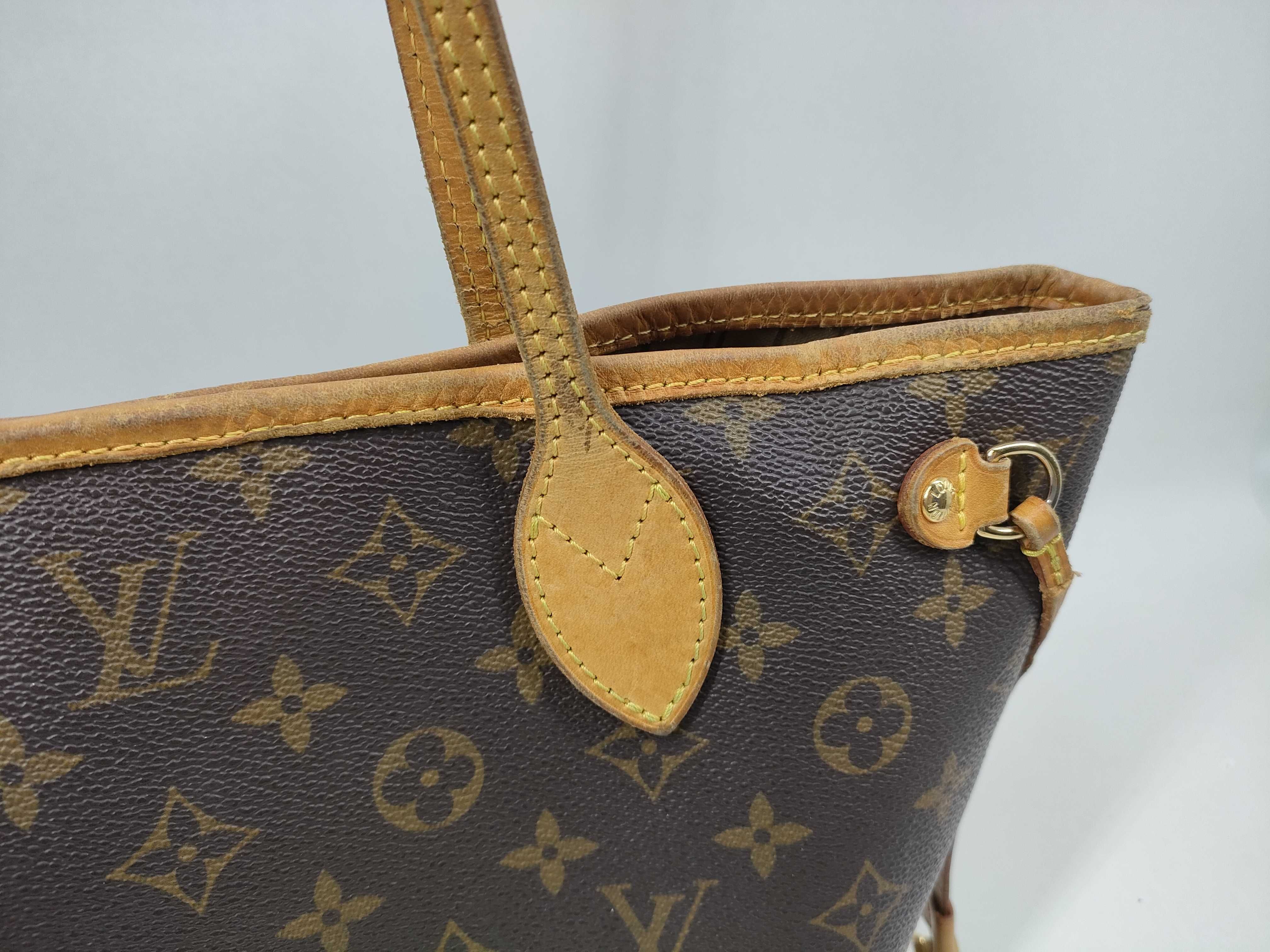 【水曜終了】(10229_0037)LOUIS VUITTON モノグラム M40155 ネヴァーフルPM 旧型 トートバッグ