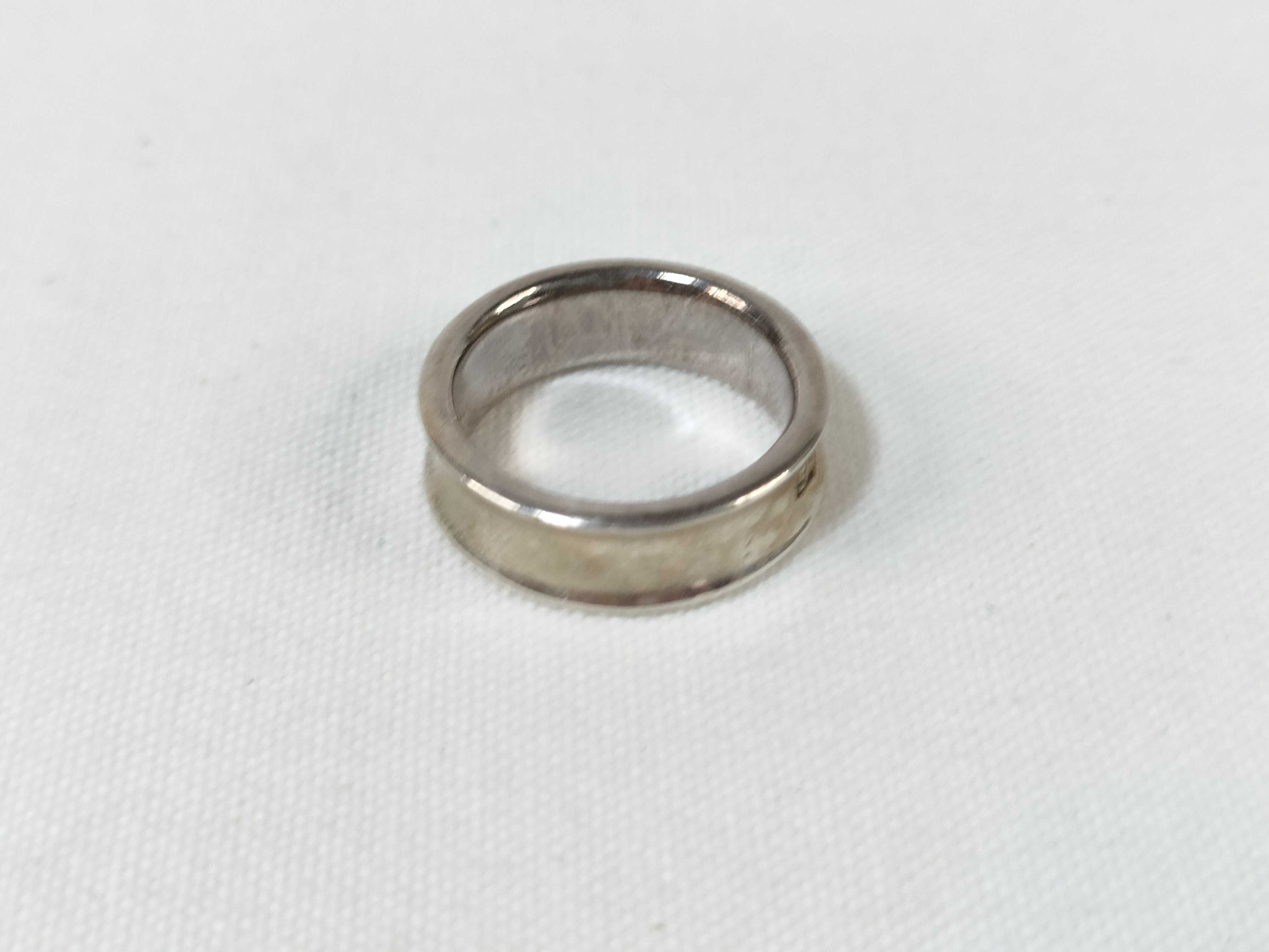 【水曜終了】(10221_0378)Tiffany&Co. 1837 ナローリング 925 SV925 7.0g リング