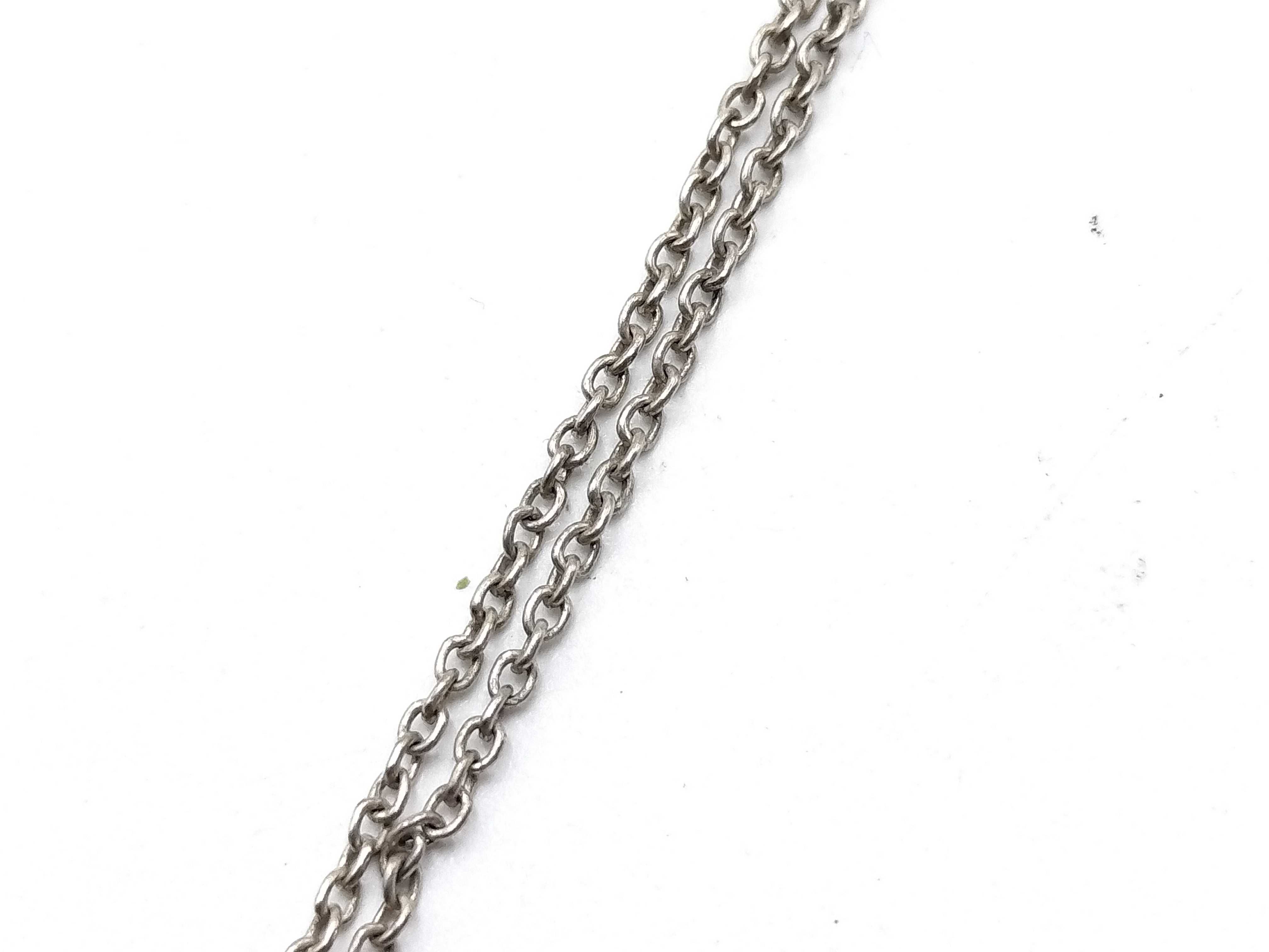 【水曜終了】(10221_0380)Tiffany&Co. 925 フェザー ネックレス ネックレス