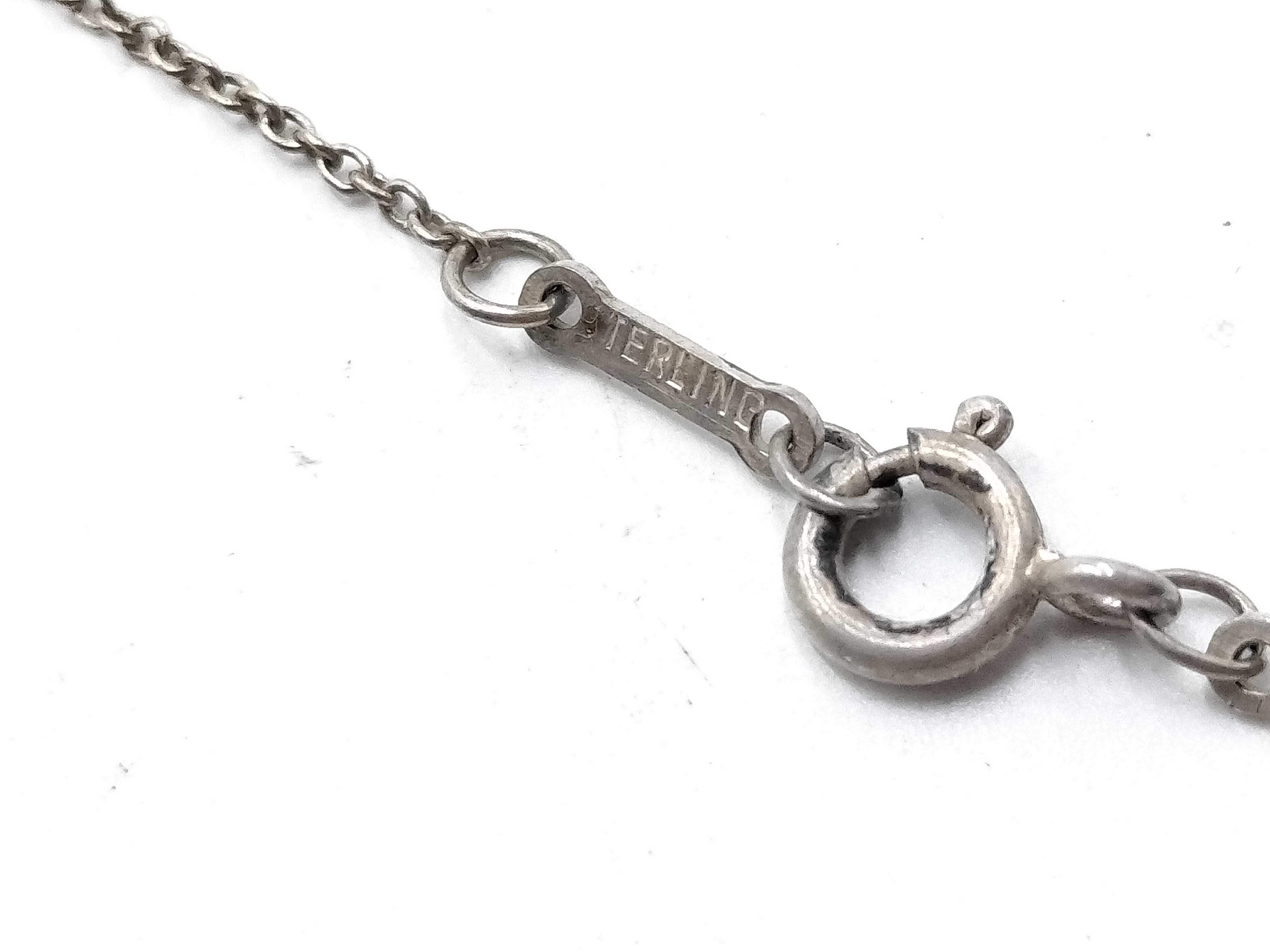 【水曜終了】(10221_0380)Tiffany&Co. 925 フェザー ネックレス ネックレス