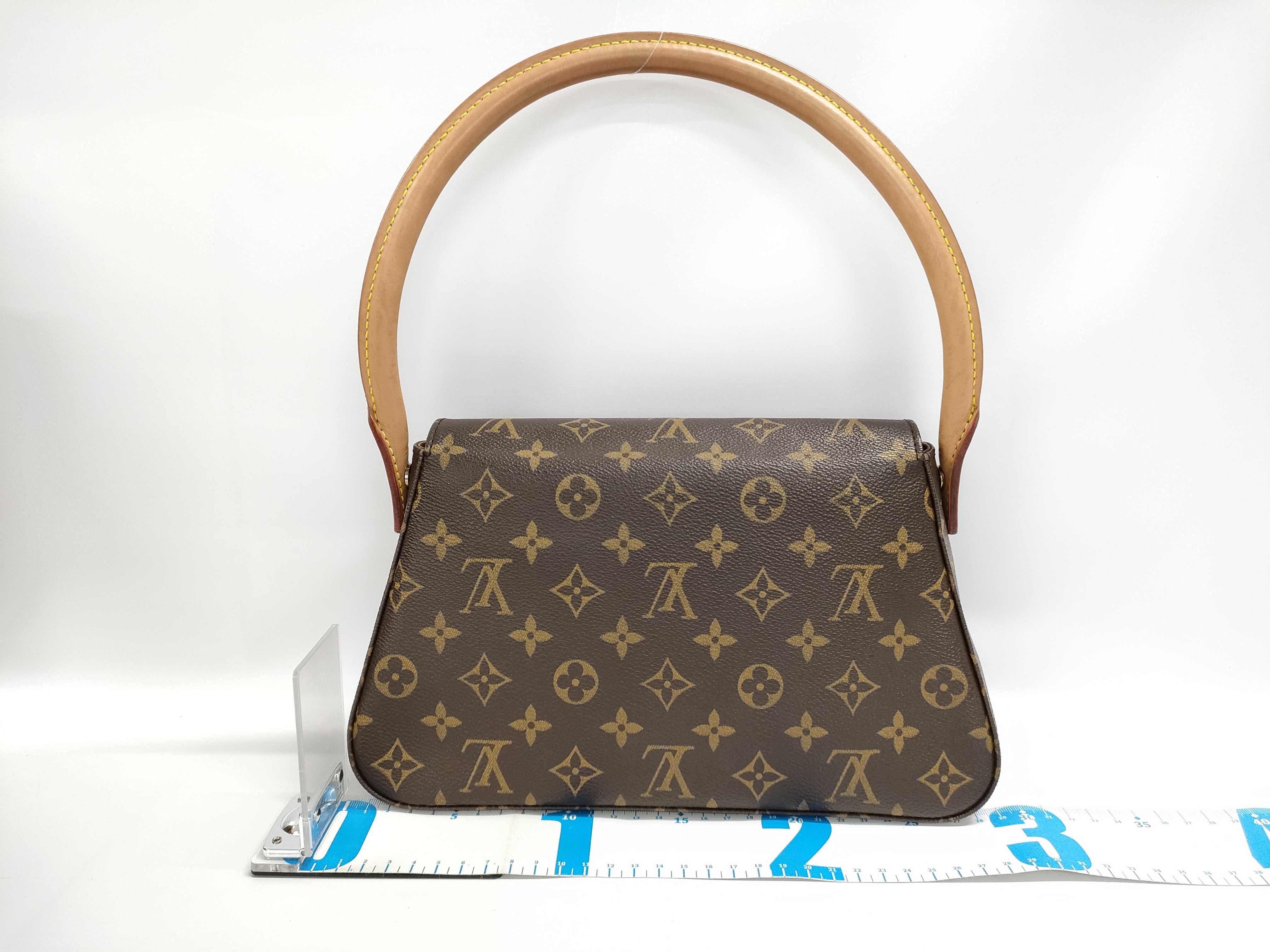【水曜終了】(10218_0106)LOUIS VUITTON モノグラム ミニルーピング ショルダーバッグ