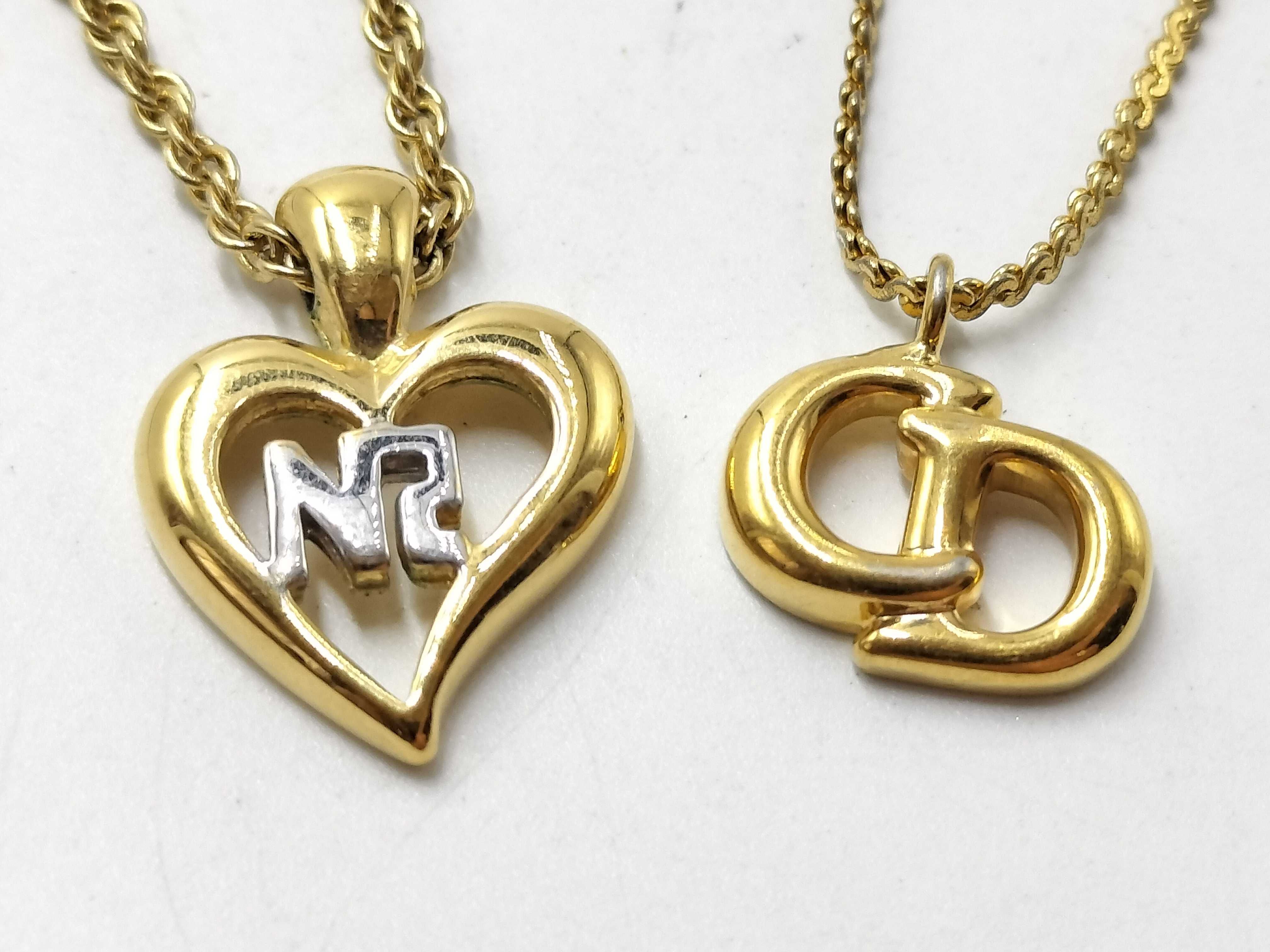 【水曜終了】(10221_0685)Dior CDロゴ ネックレス NR 2点 アクセサリーまとめ アクセサリーまとめ(アクセサリー)