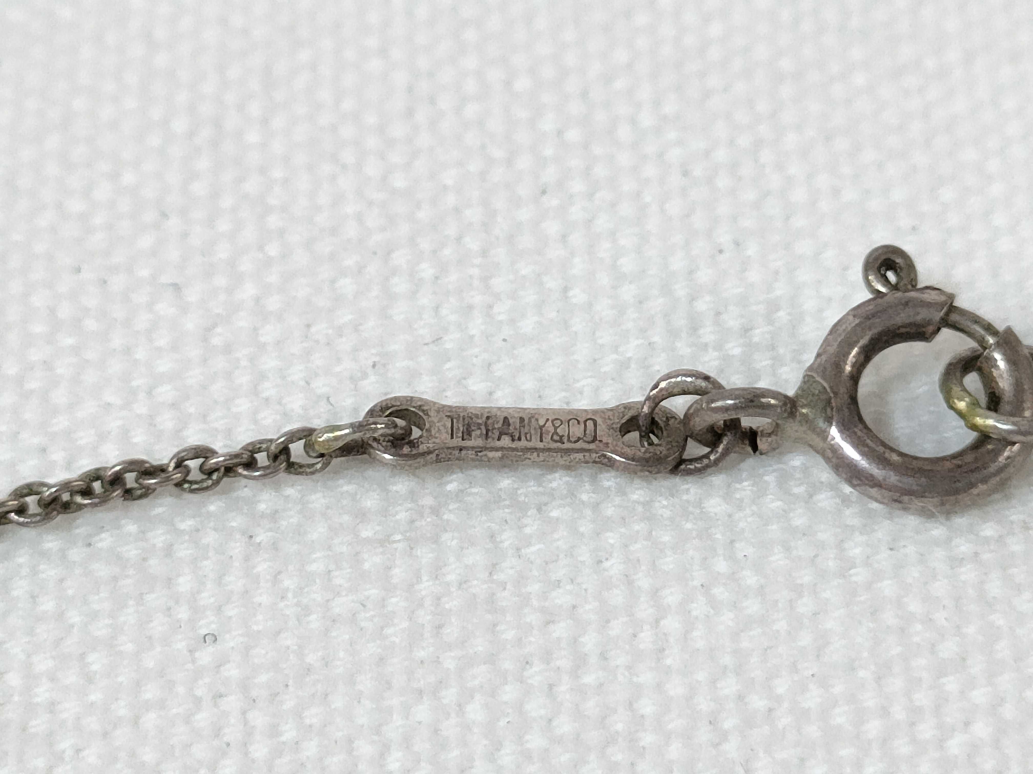 【水曜終了】(10221_0384)Tiffany&Co. スターオブダビデ SV925 2.6g ネックレス