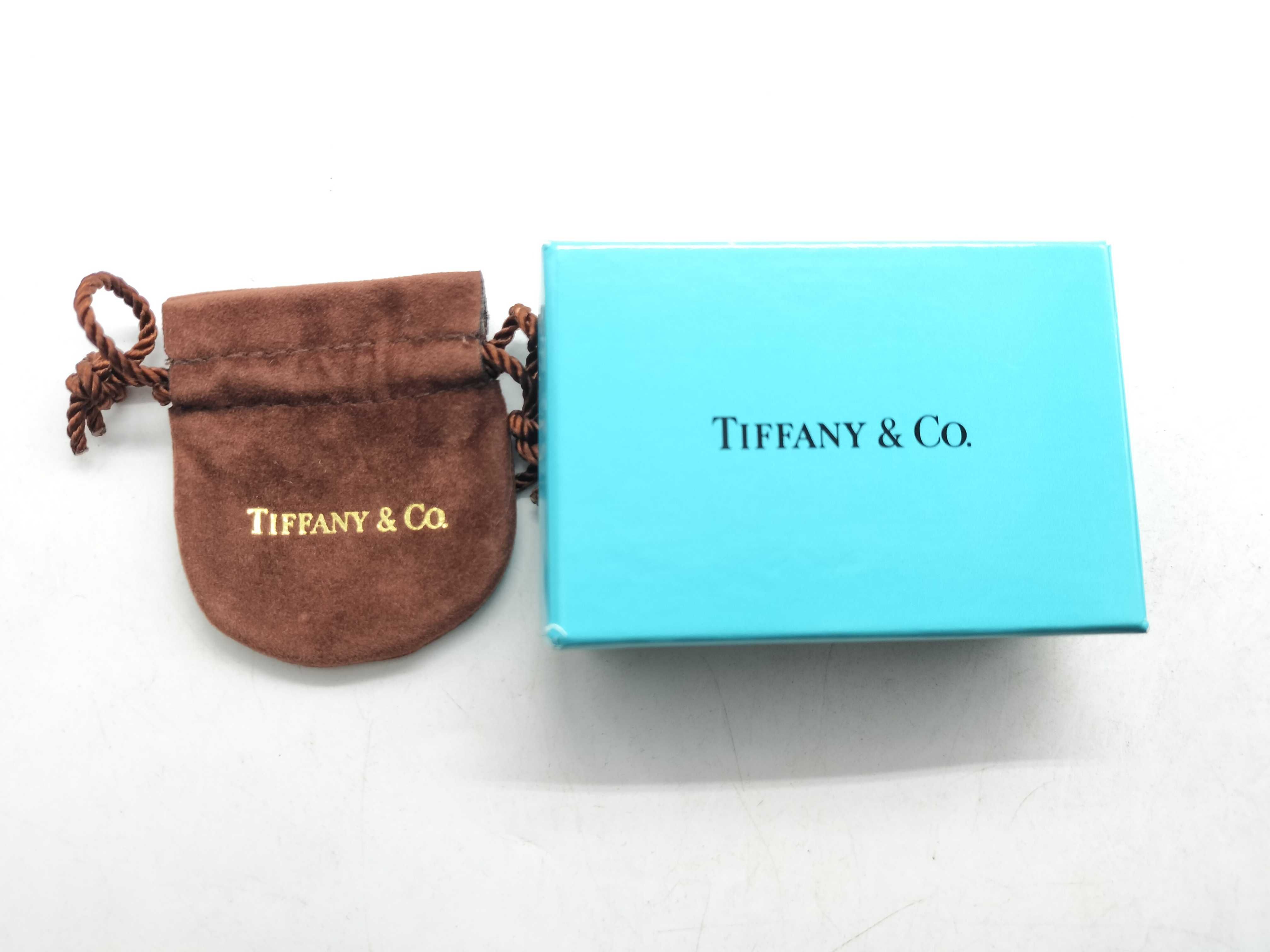 【水曜終了】(10221_0385)Tiffany&Co. オープンハート/リング/くすみ リング