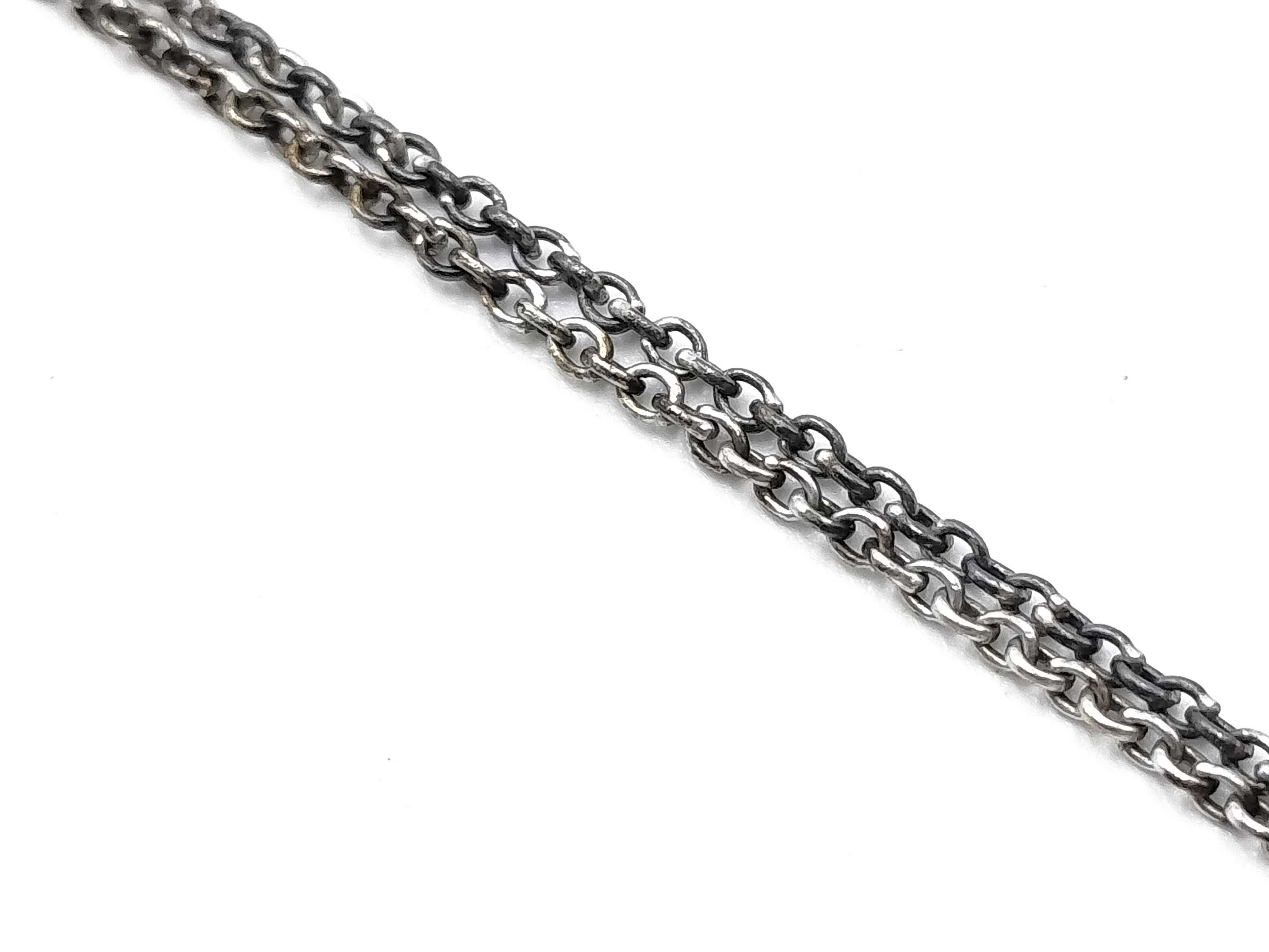 【水曜終了】(10221_0490)Tiffany&Co. オープンハートネックレス S V925 ネックレス