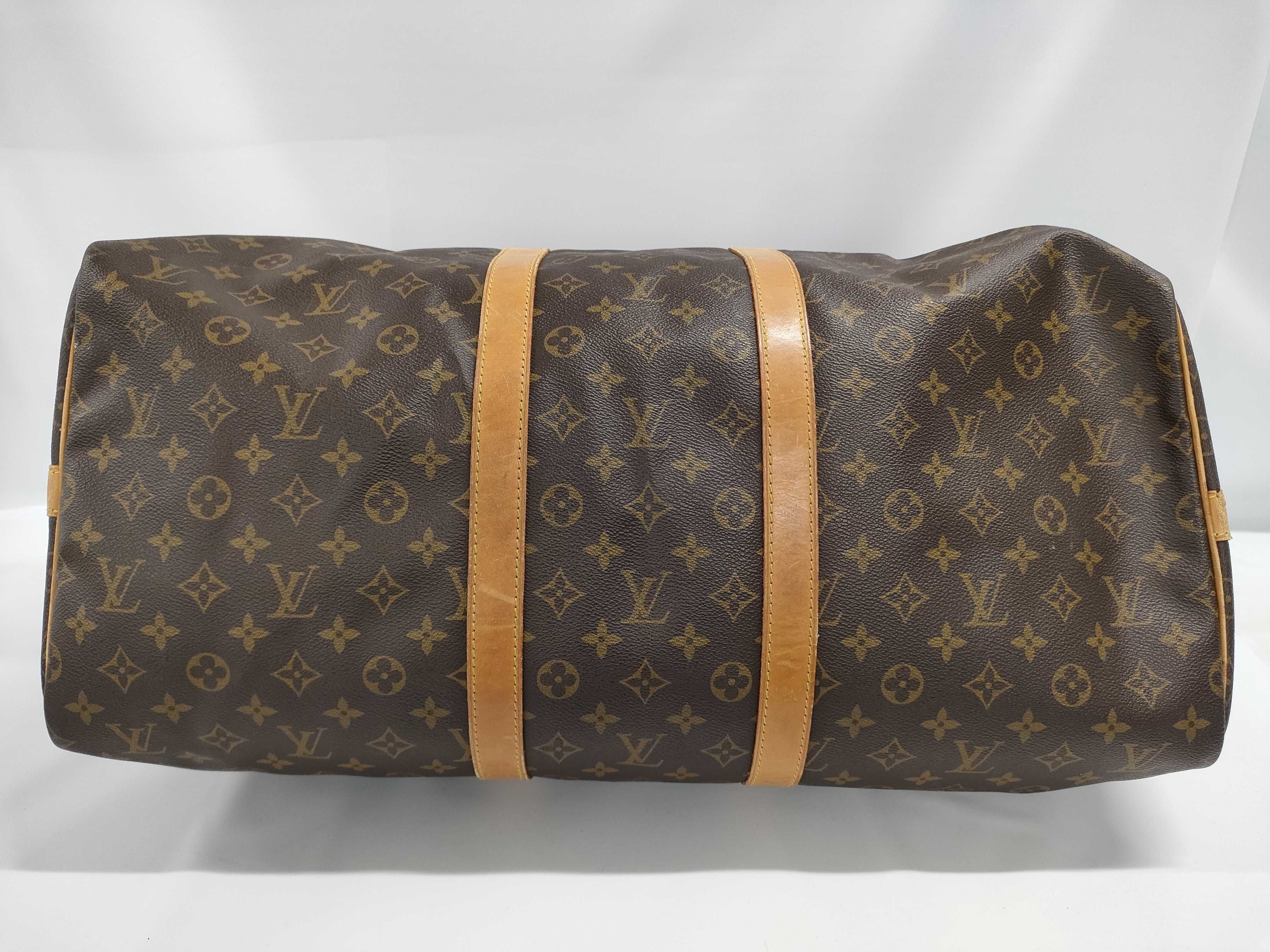 【水曜終了】(10229_0274)LOUIS VUITTON モノグラム M41414 キーポル・バンドリエール55 ボストンバッグ