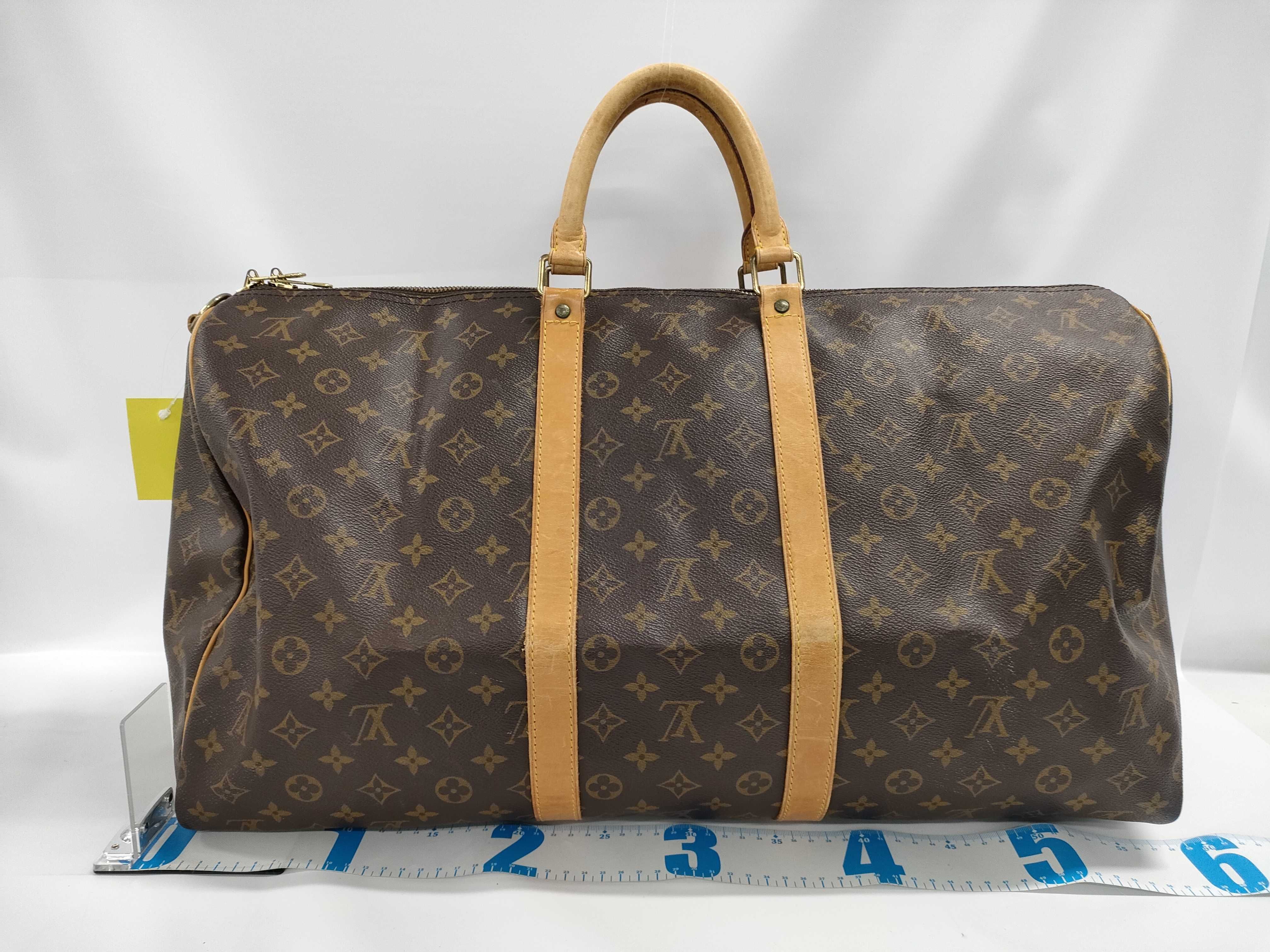 【水曜終了】(10229_0274)LOUIS VUITTON モノグラム M41414 キーポル・バンドリエール55 ボストンバッグ
