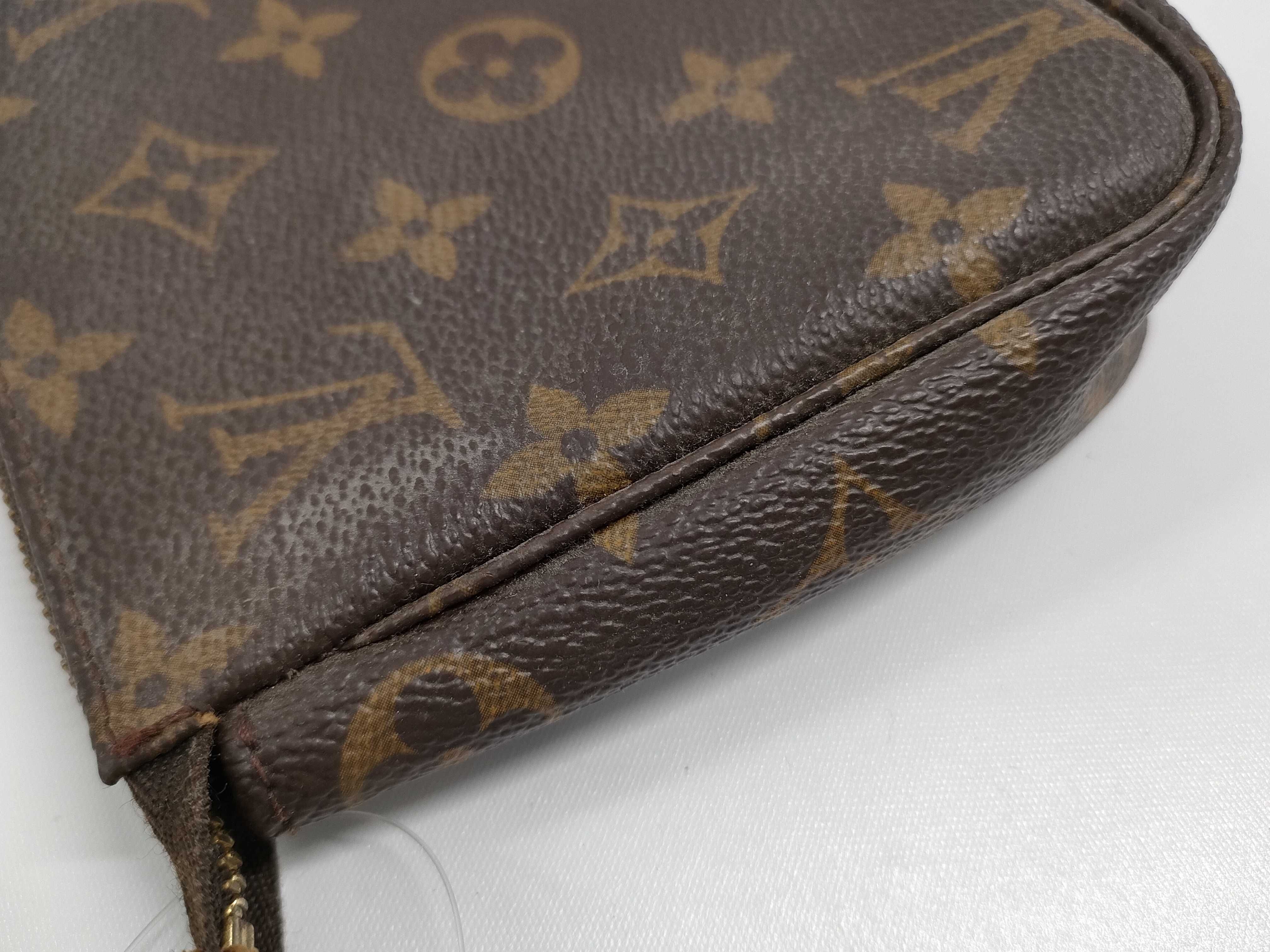 【水曜終了】(10229_0275)LOUIS VUITTON モノグラム M40712 ポシェット アクセソワール ポーチ