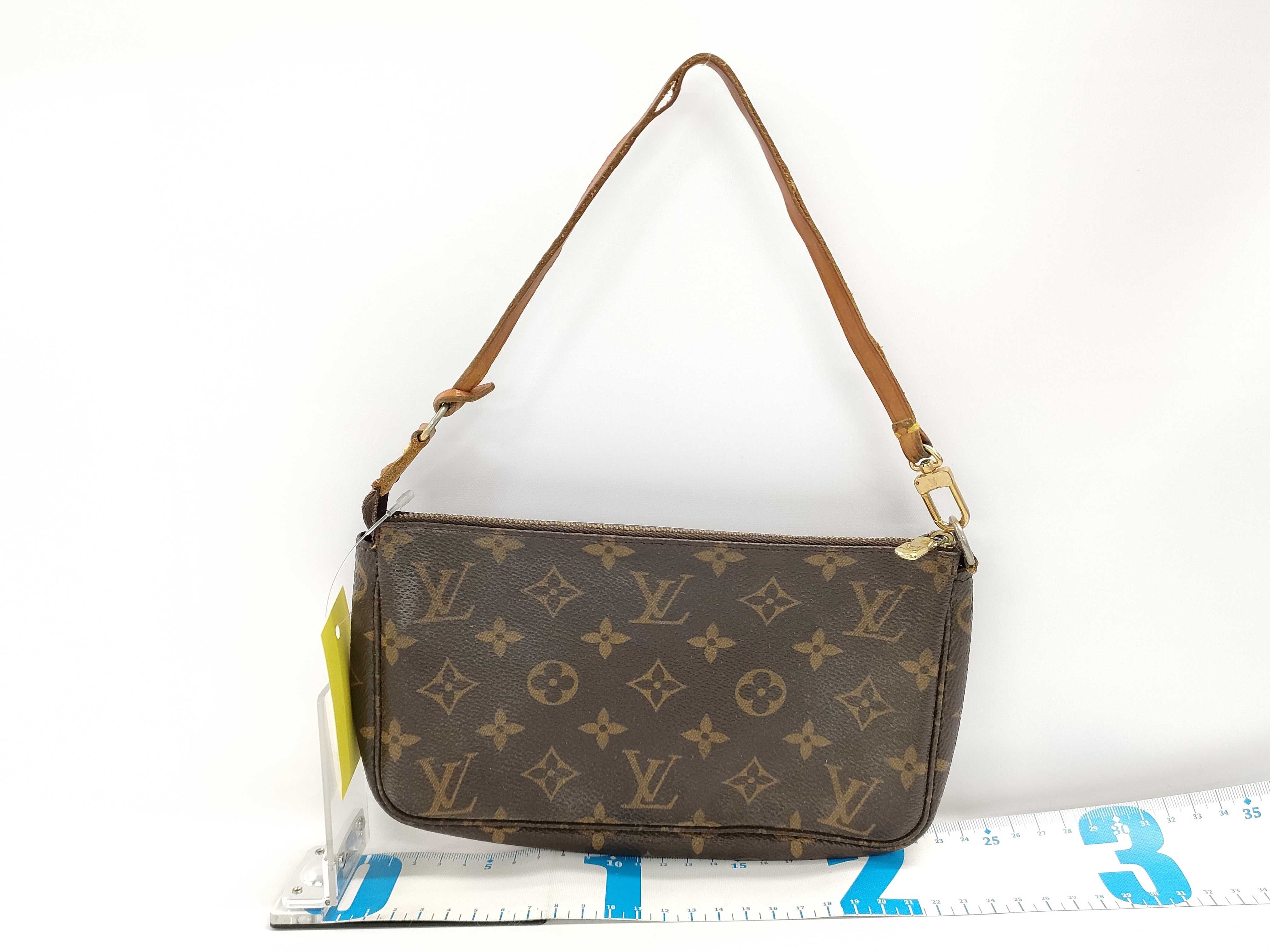 【水曜終了】(10229_0275)LOUIS VUITTON モノグラム M40712 ポシェット アクセソワール ポーチ