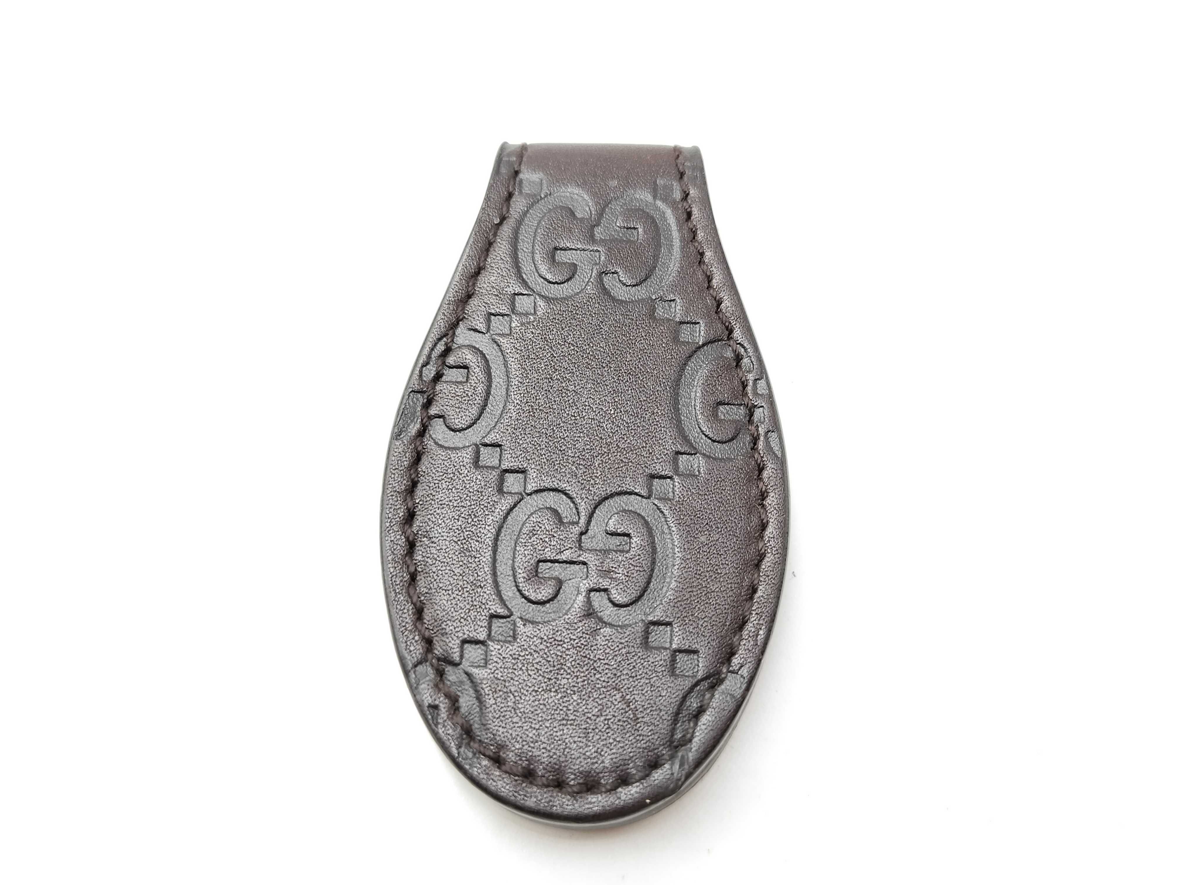 【水曜終了】(10221_0008)GUCCI グッチシマ マネークリップ その他小物