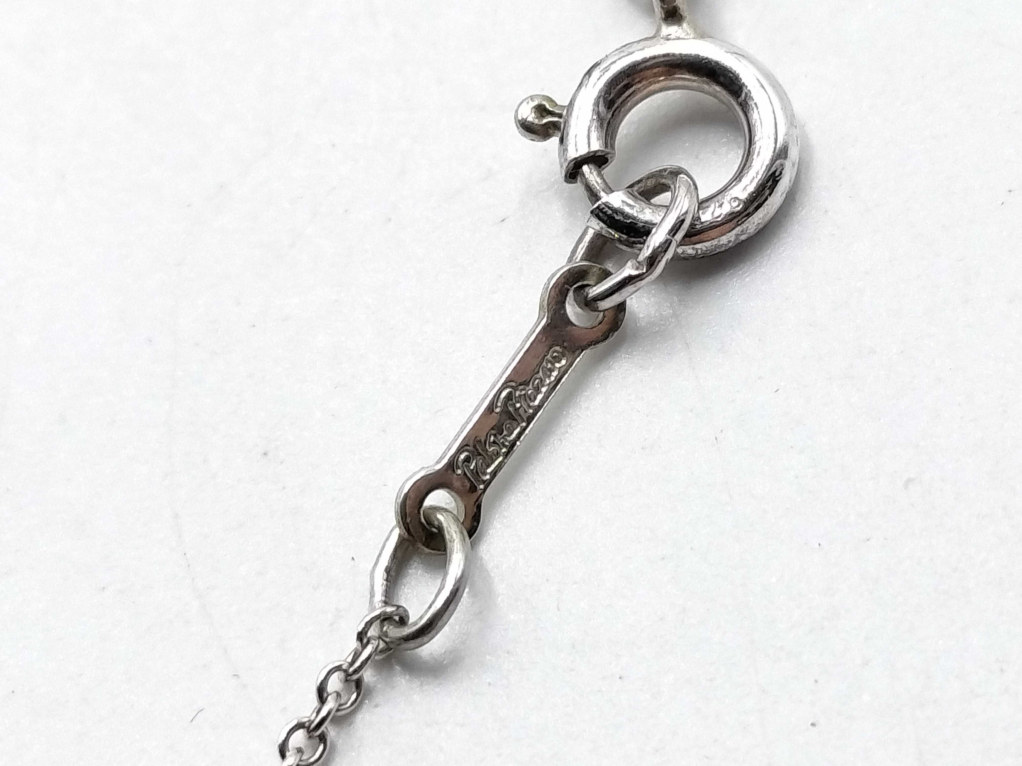 【水曜終了】(10221_0389)Tiffany&Co. オープンハート ネックレス 2.65g SILVER ネックレス