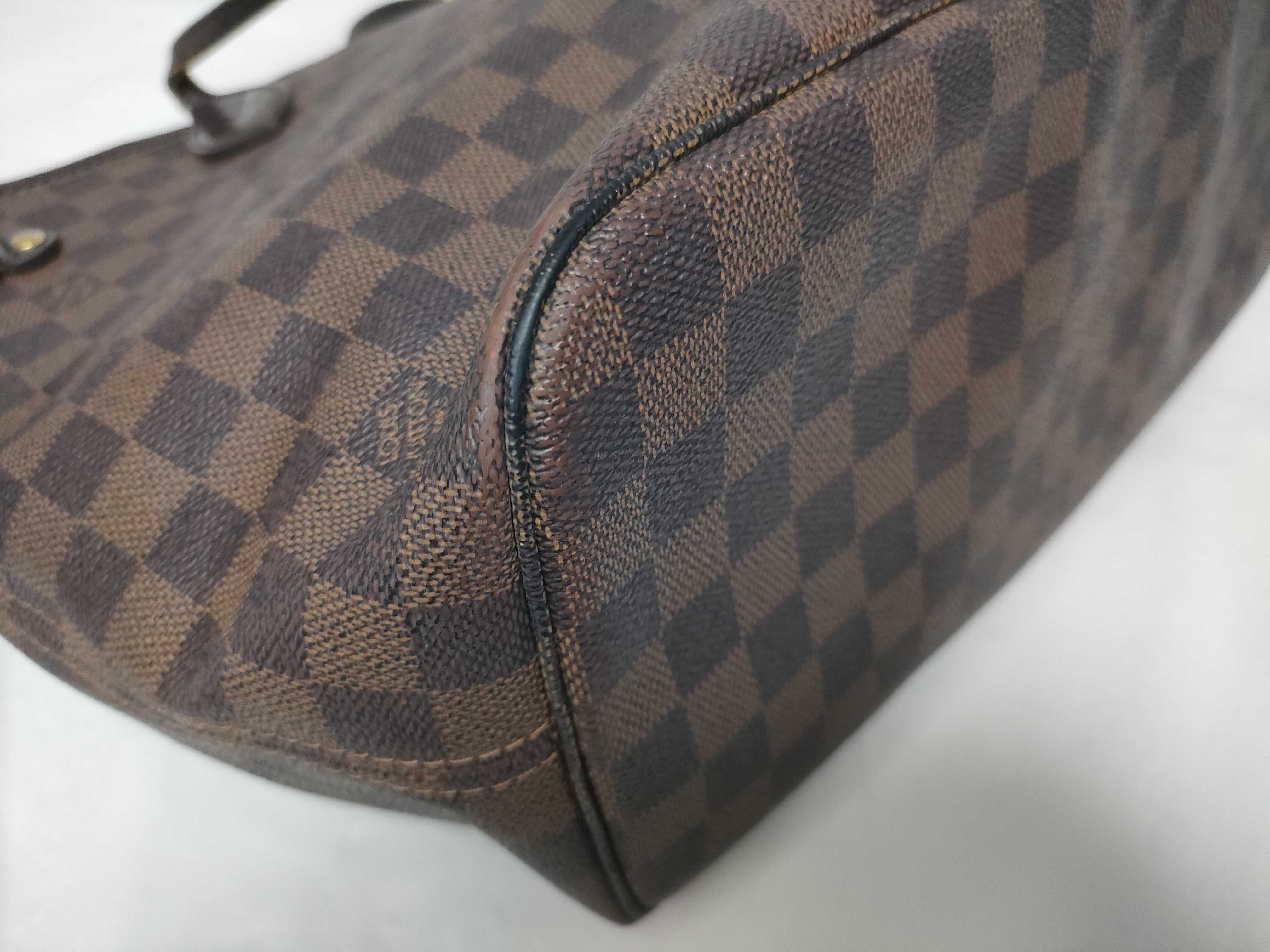 【水曜終了】(10229_0056)LOUIS VUITTON ダミエ N51105 ネヴァーフルMM トートバッグ