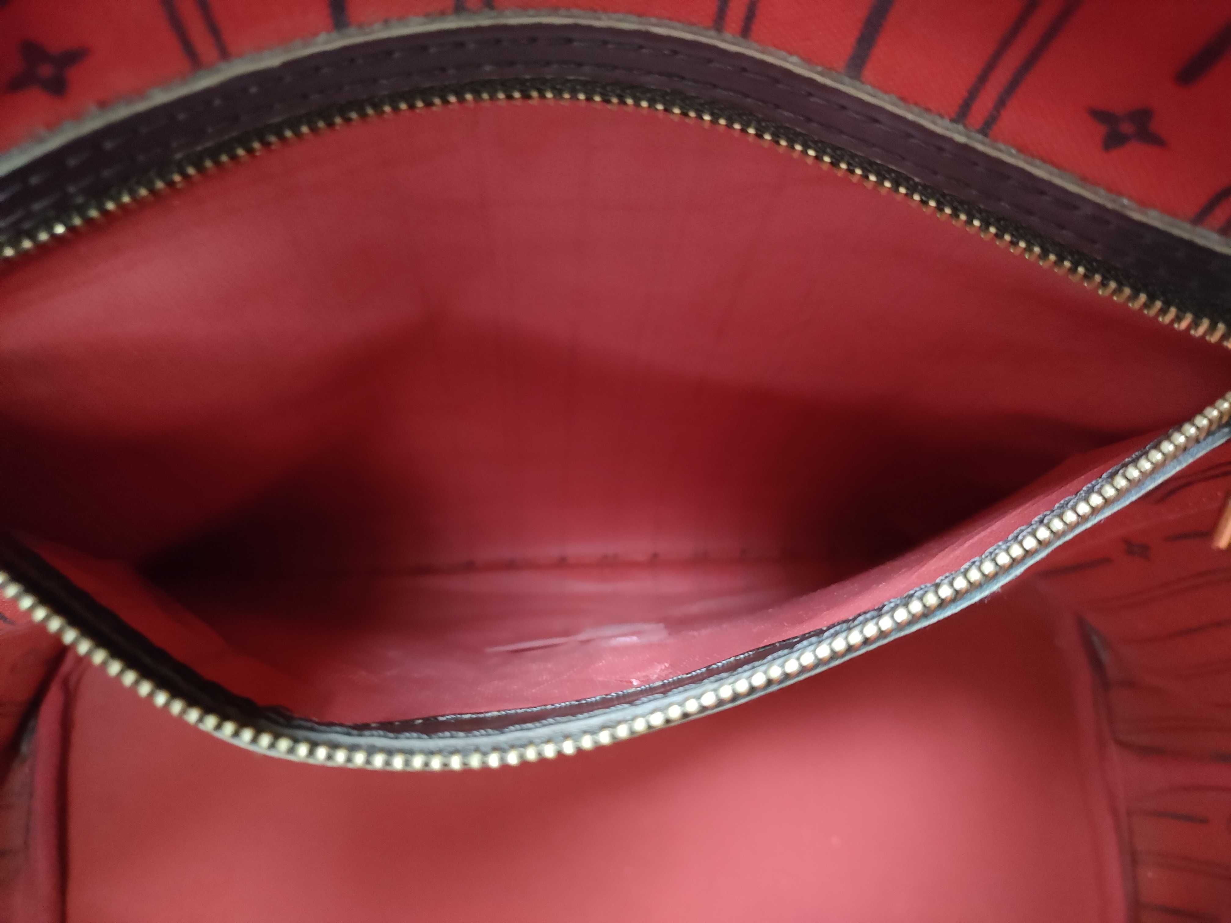 【水曜終了】(10229_0056)LOUIS VUITTON ダミエ N51105 ネヴァーフルMM トートバッグ