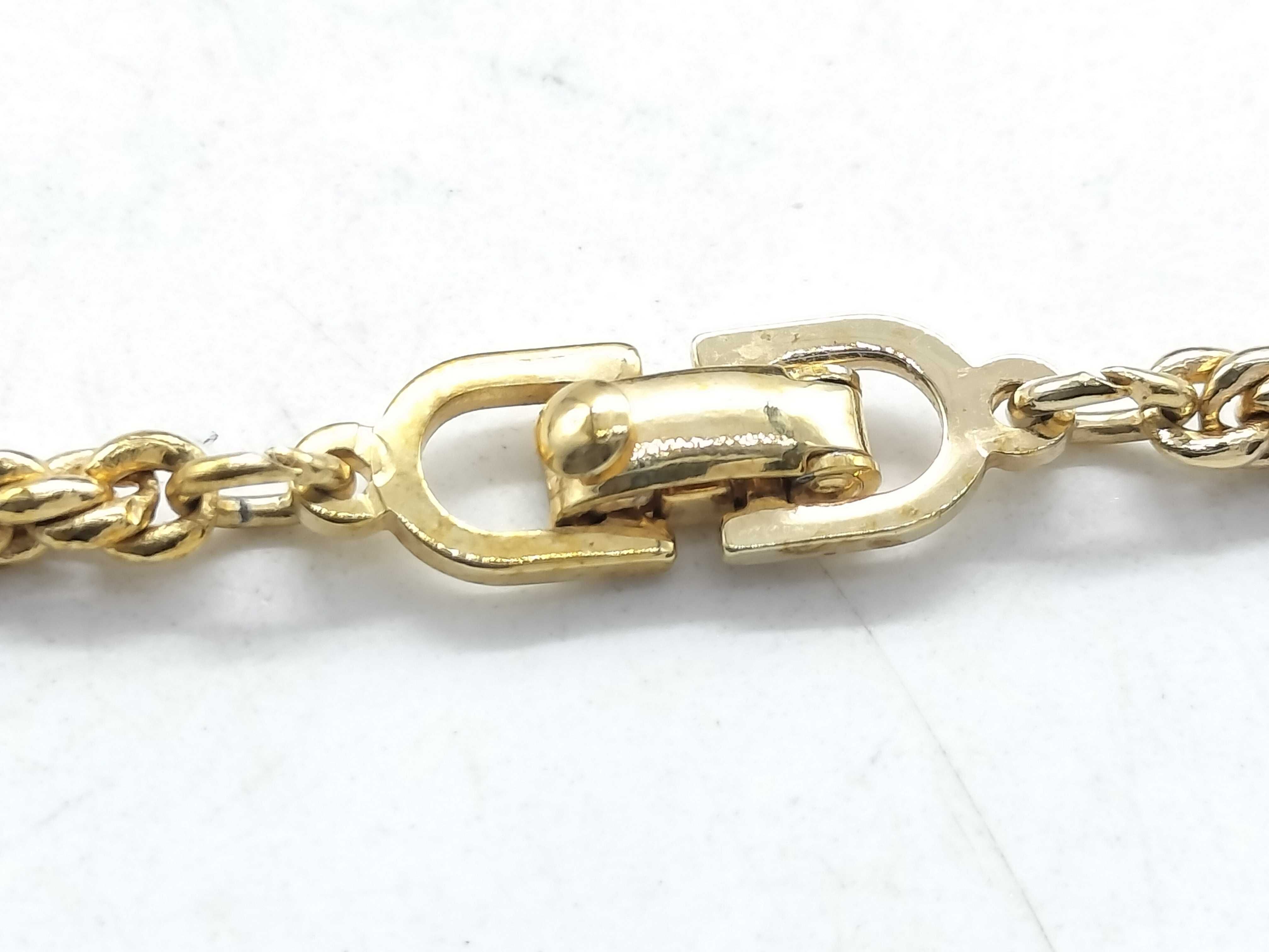 【水曜終了】(10221_0622)Dior ゴールド ネックレス ネックレス