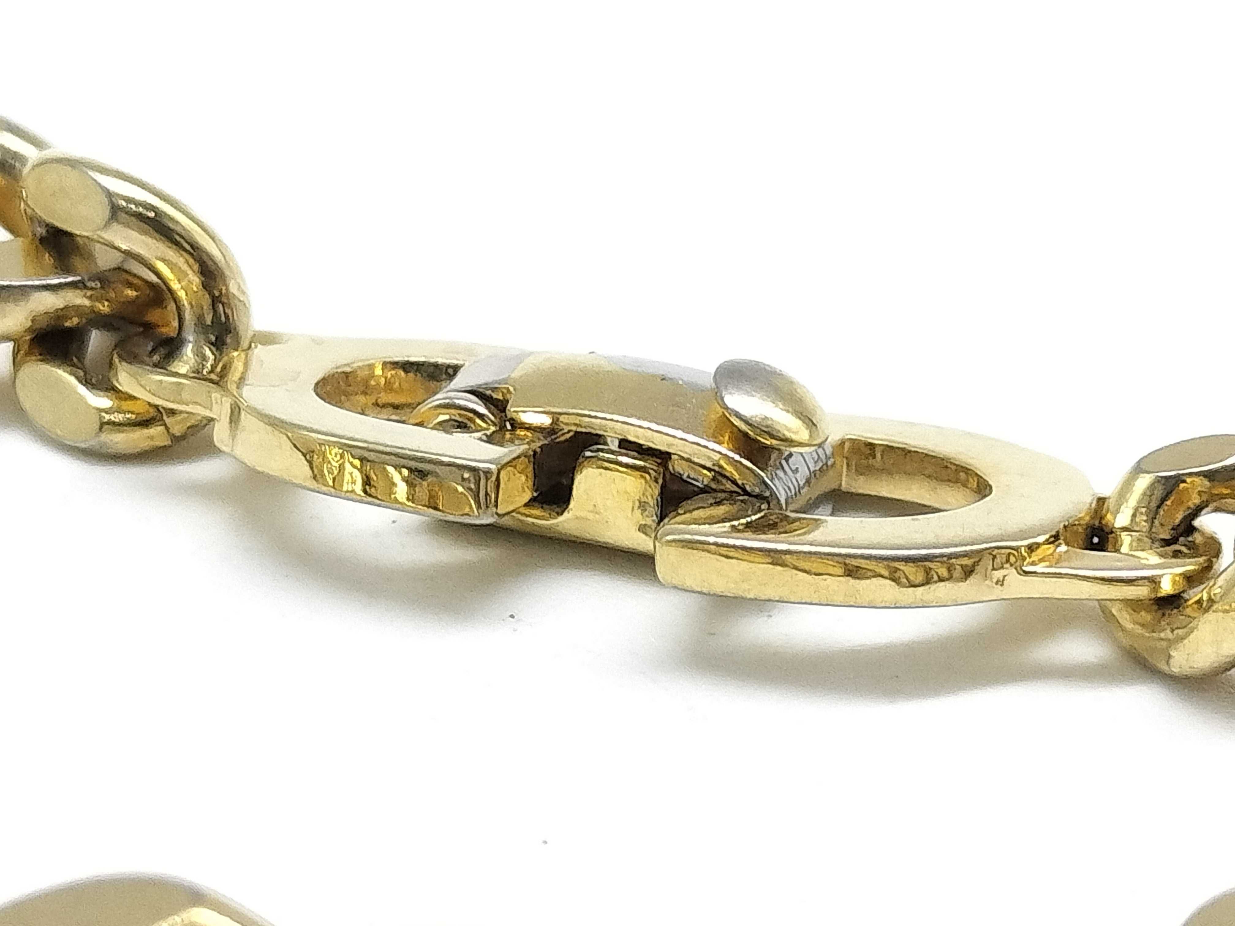 【水曜終了】(10221_0687)Dior ゴールド 喜平風 ブレスレット ブレスレット・バングル