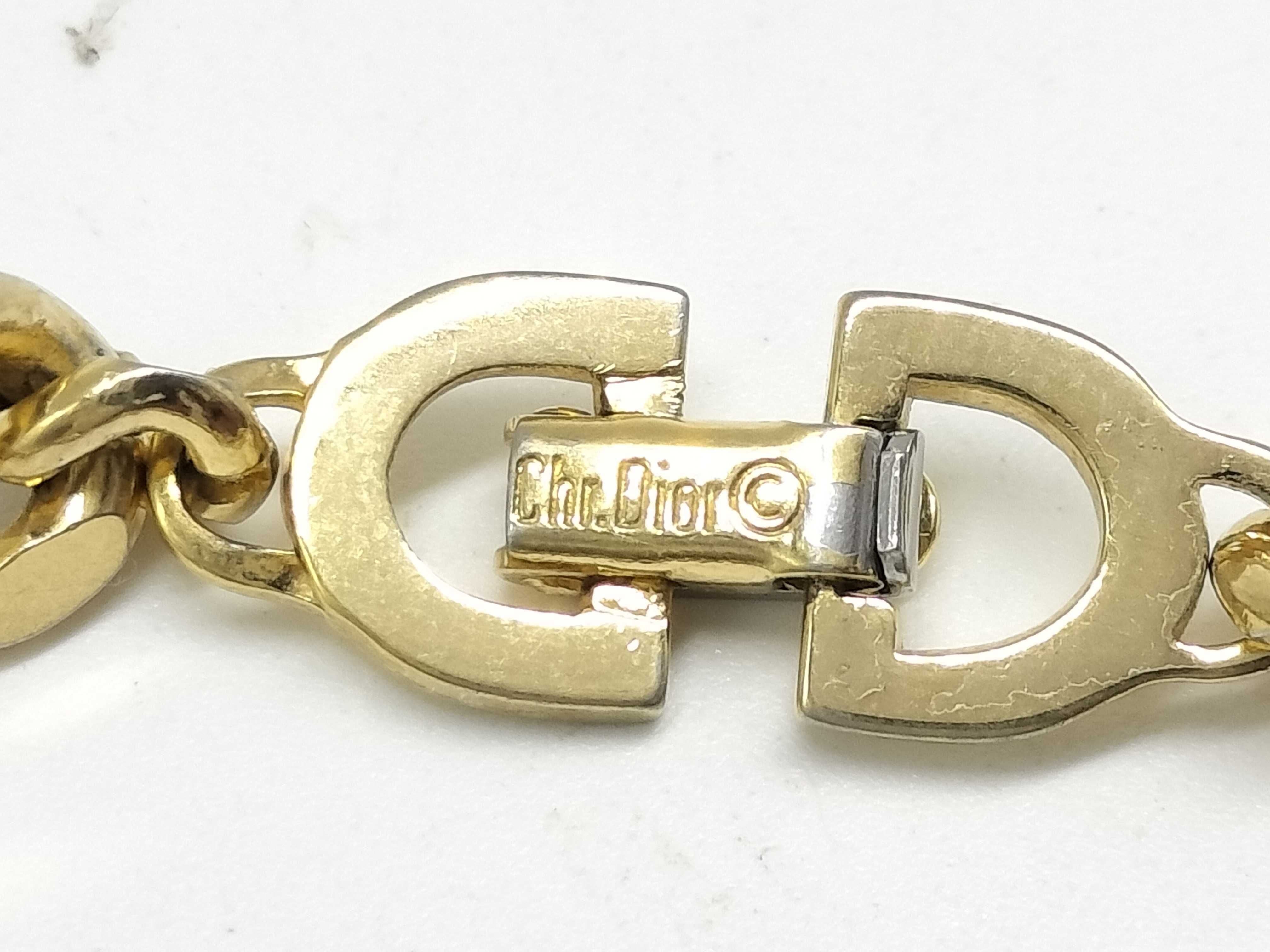【水曜終了】(10221_0687)Dior ゴールド 喜平風 ブレスレット ブレスレット・バングル