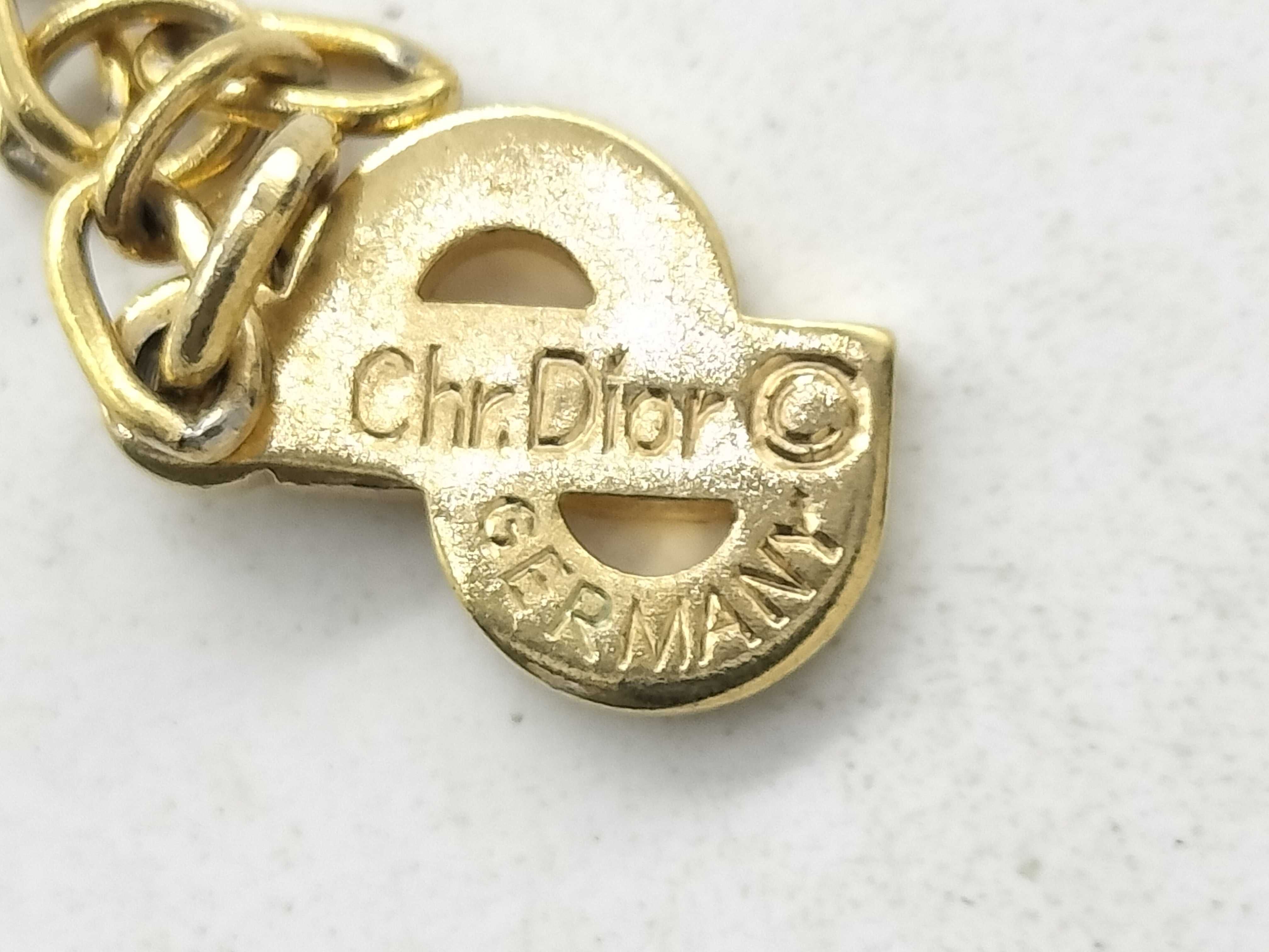 【水曜終了】(10221_0688)Dior ゴールド 喜平風 ネックレス ネックレス