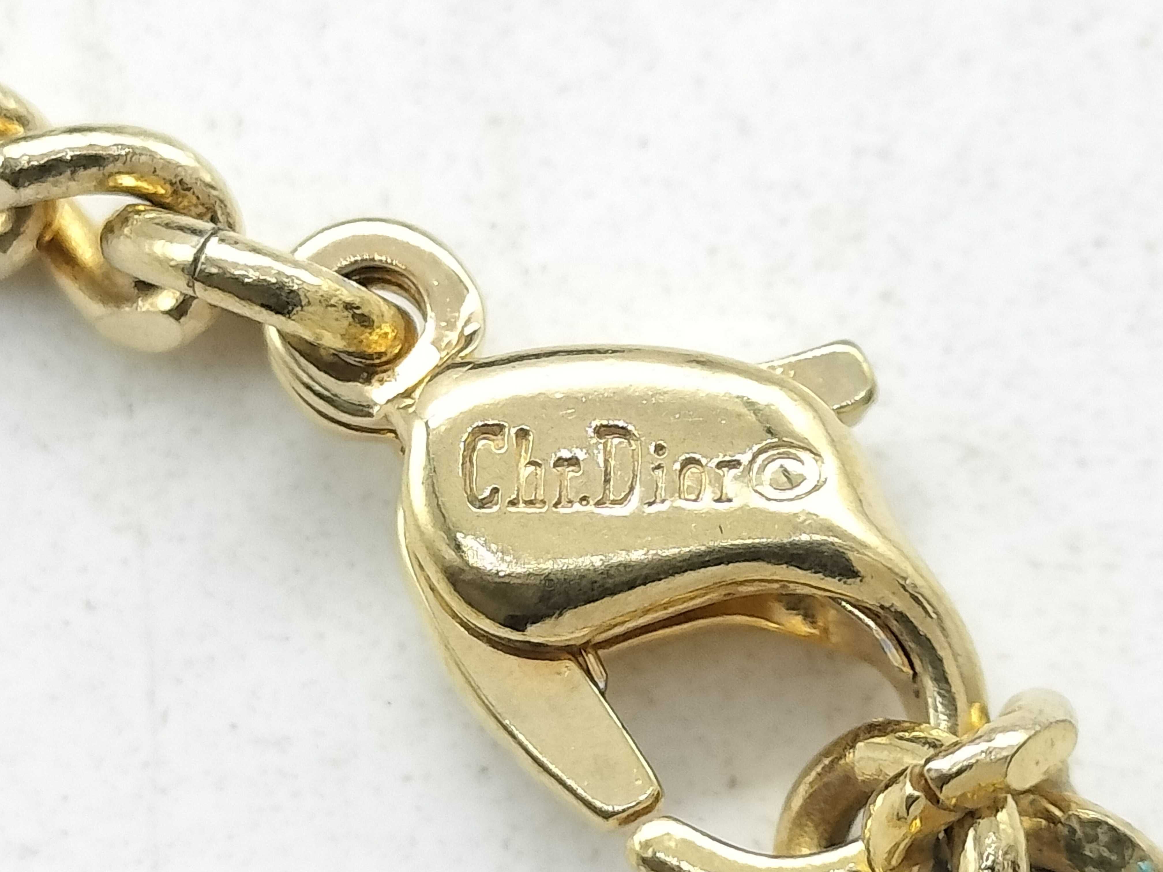 【水曜終了】(10221_0688)Dior ゴールド 喜平風 ネックレス ネックレス