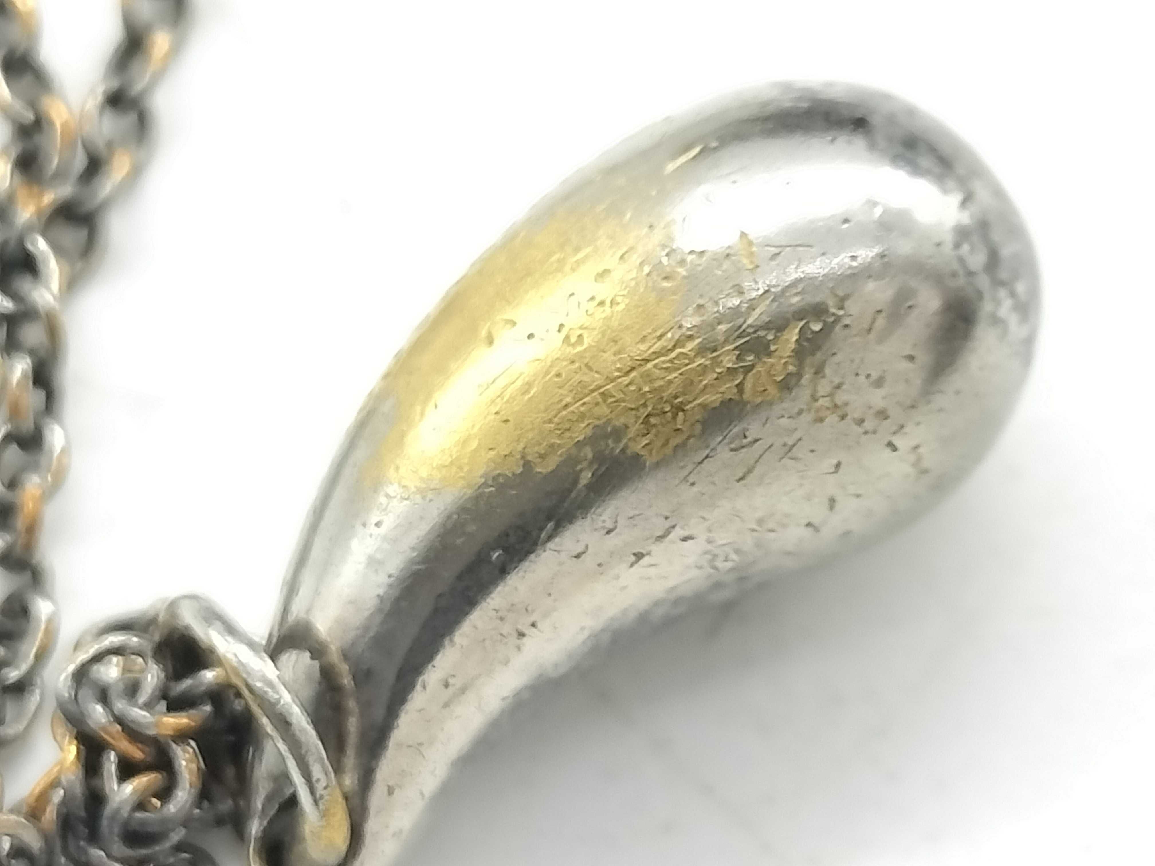 【水曜終了】(10221_0390)Tiffany&Co. ティアドロップ ネックレス ネックレス