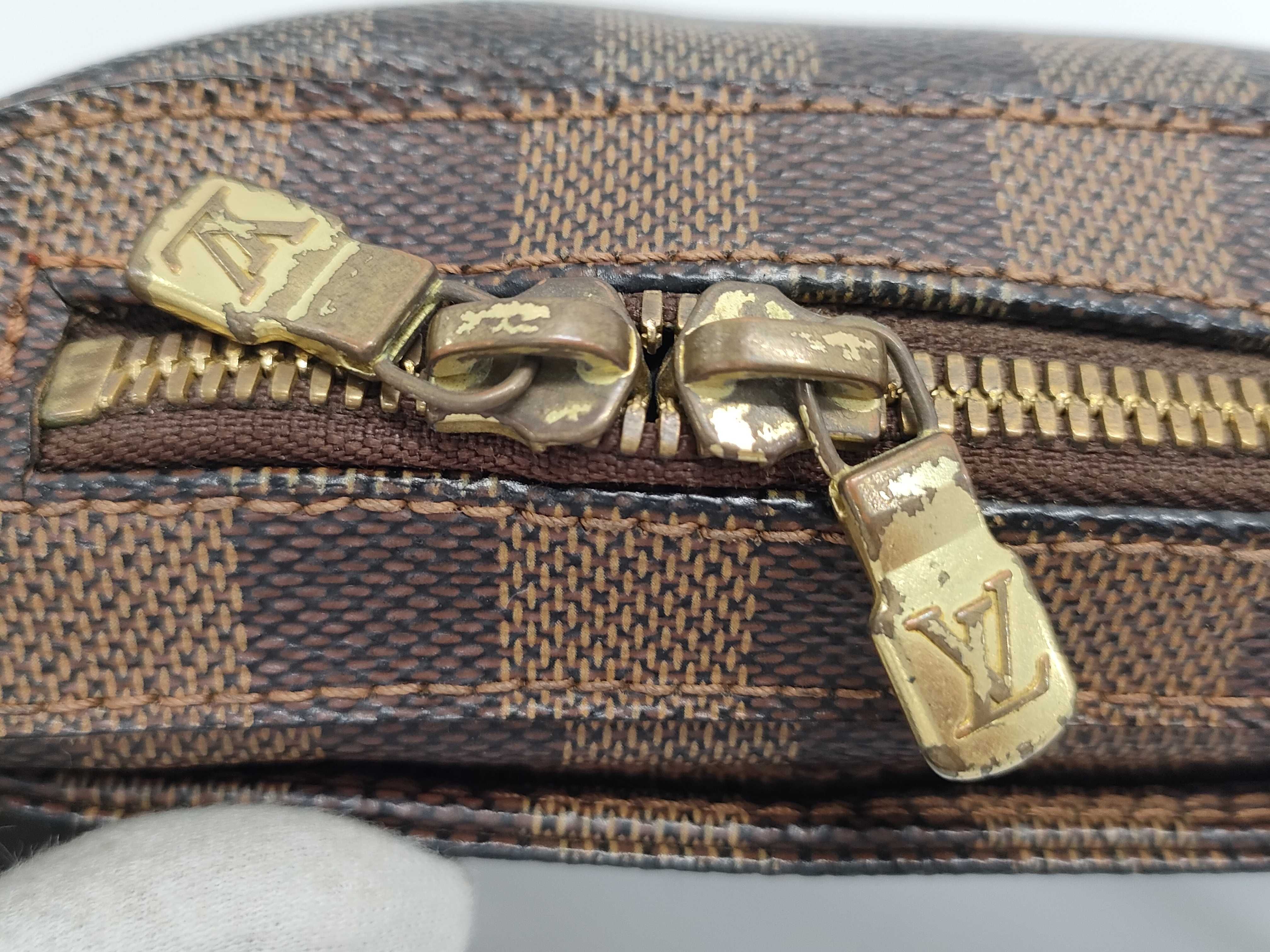 【水曜終了】(10229_0276)LOUIS VUITTON ダミエ ジェロニモス ウエストバッグ