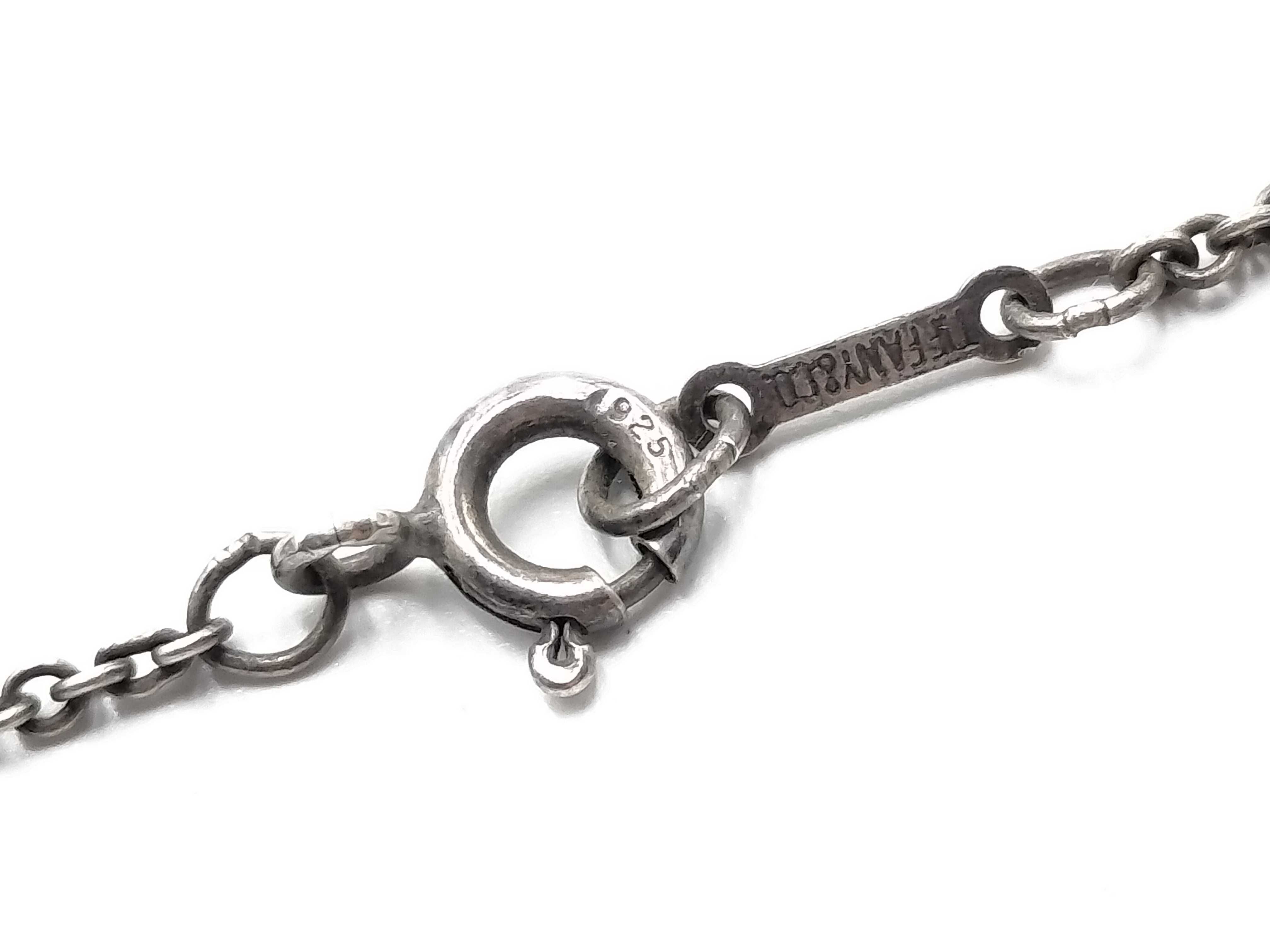 【水曜終了】(10221_0393)Tiffany&Co. ビーンズ ネックレス くすみ有 ネックレス
