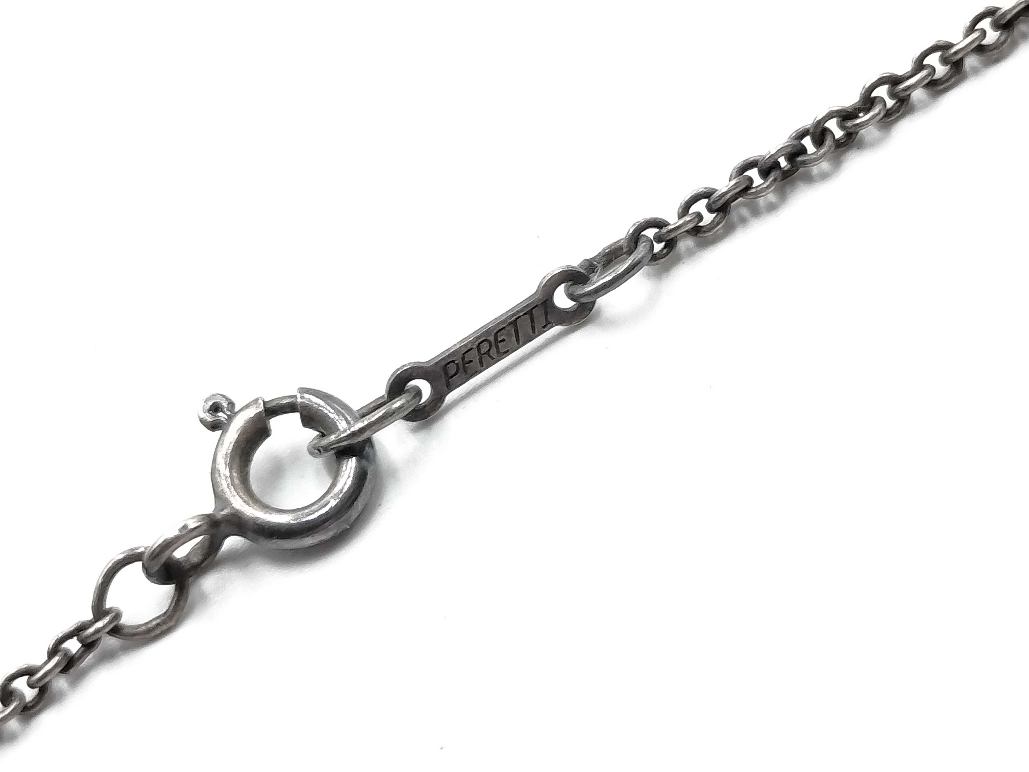 【水曜終了】(10221_0393)Tiffany&Co. ビーンズ ネックレス くすみ有 ネックレス