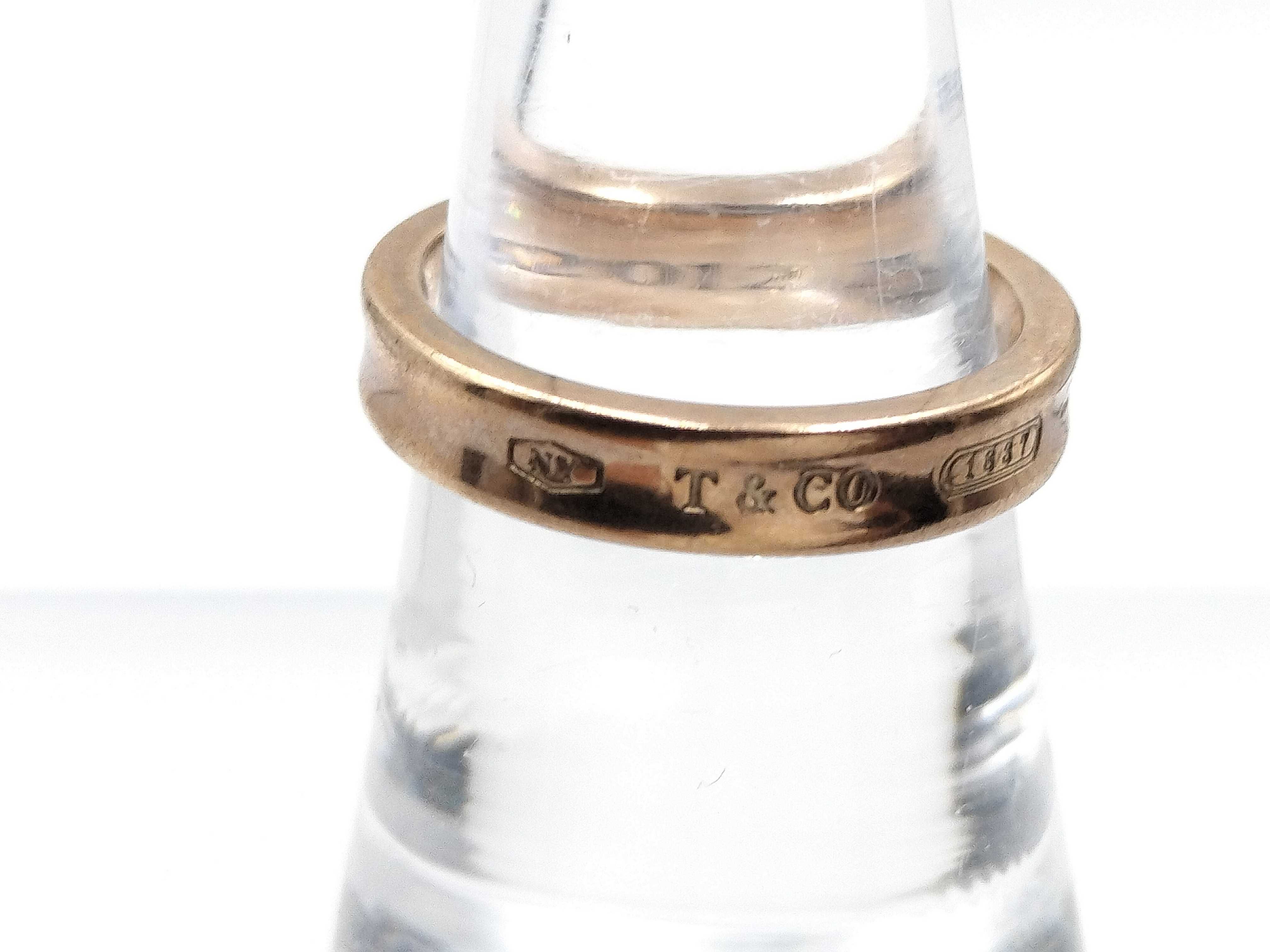 【水曜終了】(10221_0395)Tiffany&Co. 2012 メタルピンク リング