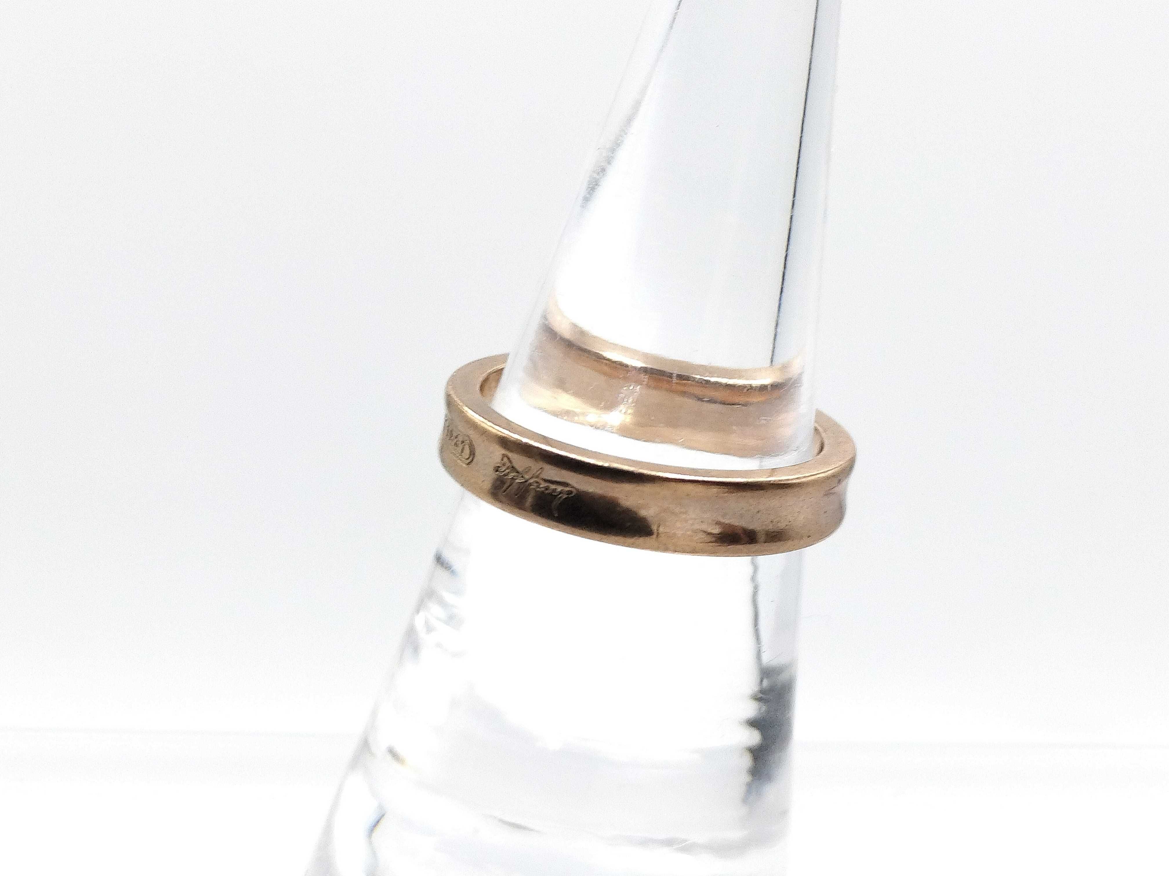 【水曜終了】(10221_0395)Tiffany&Co. 2012 メタルピンク リング