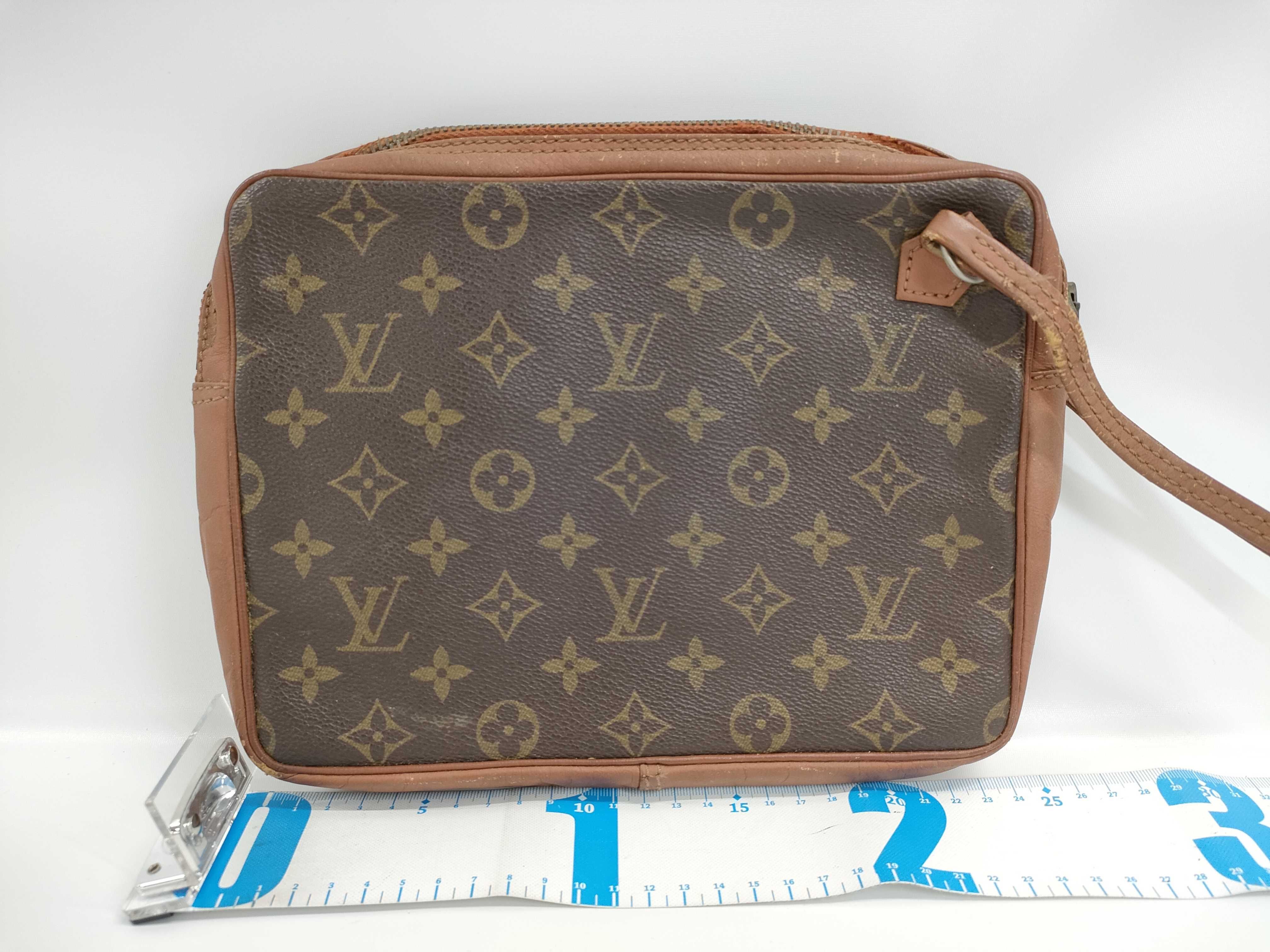 【水曜終了】(10229_0428)LOUIS VUITTON モノグラム ポシェットスポーツ セカンドバッグ