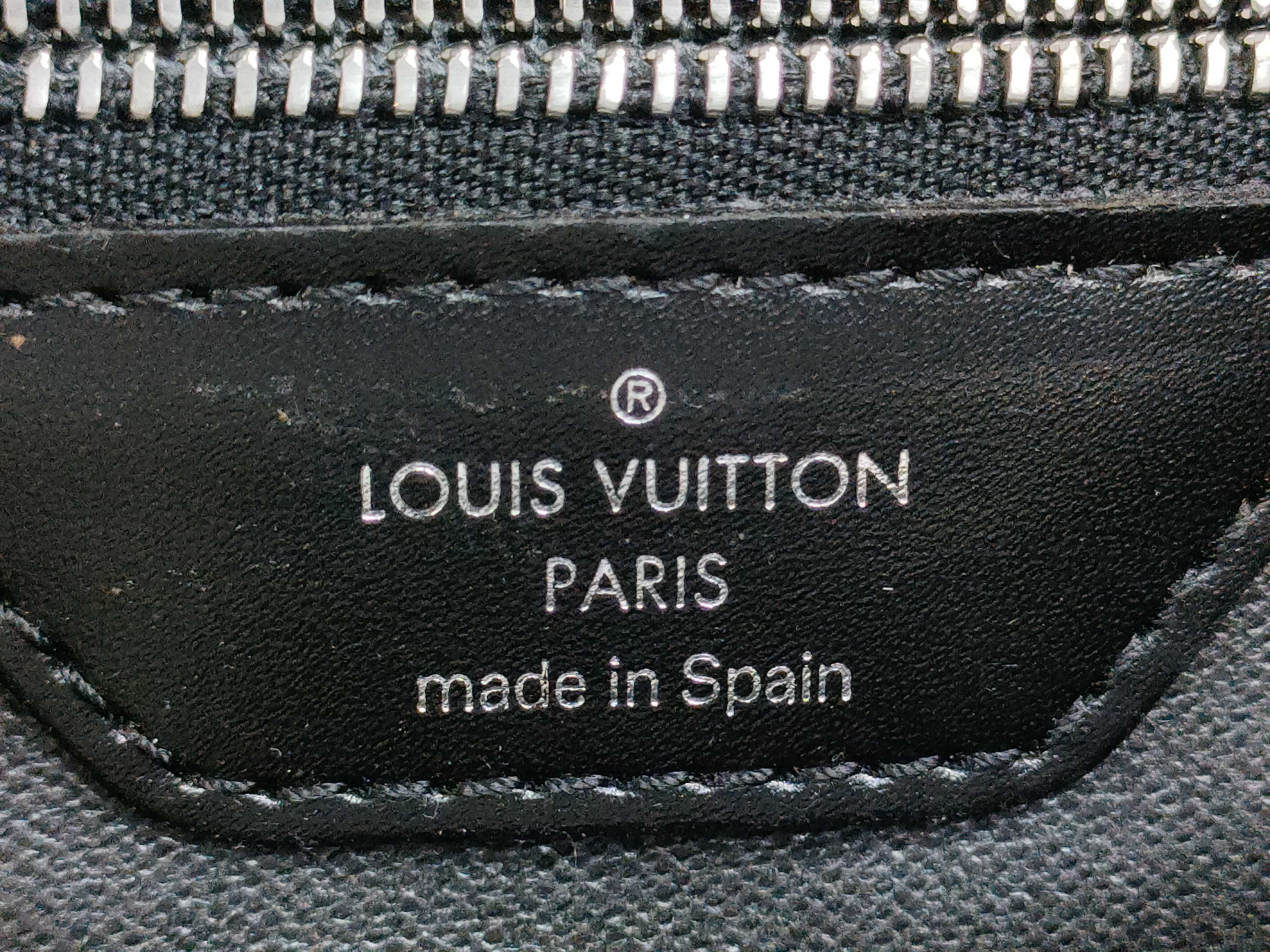 【水曜終了】(10229_0430)LOUIS VUITTON タイガ パナマ バッグ