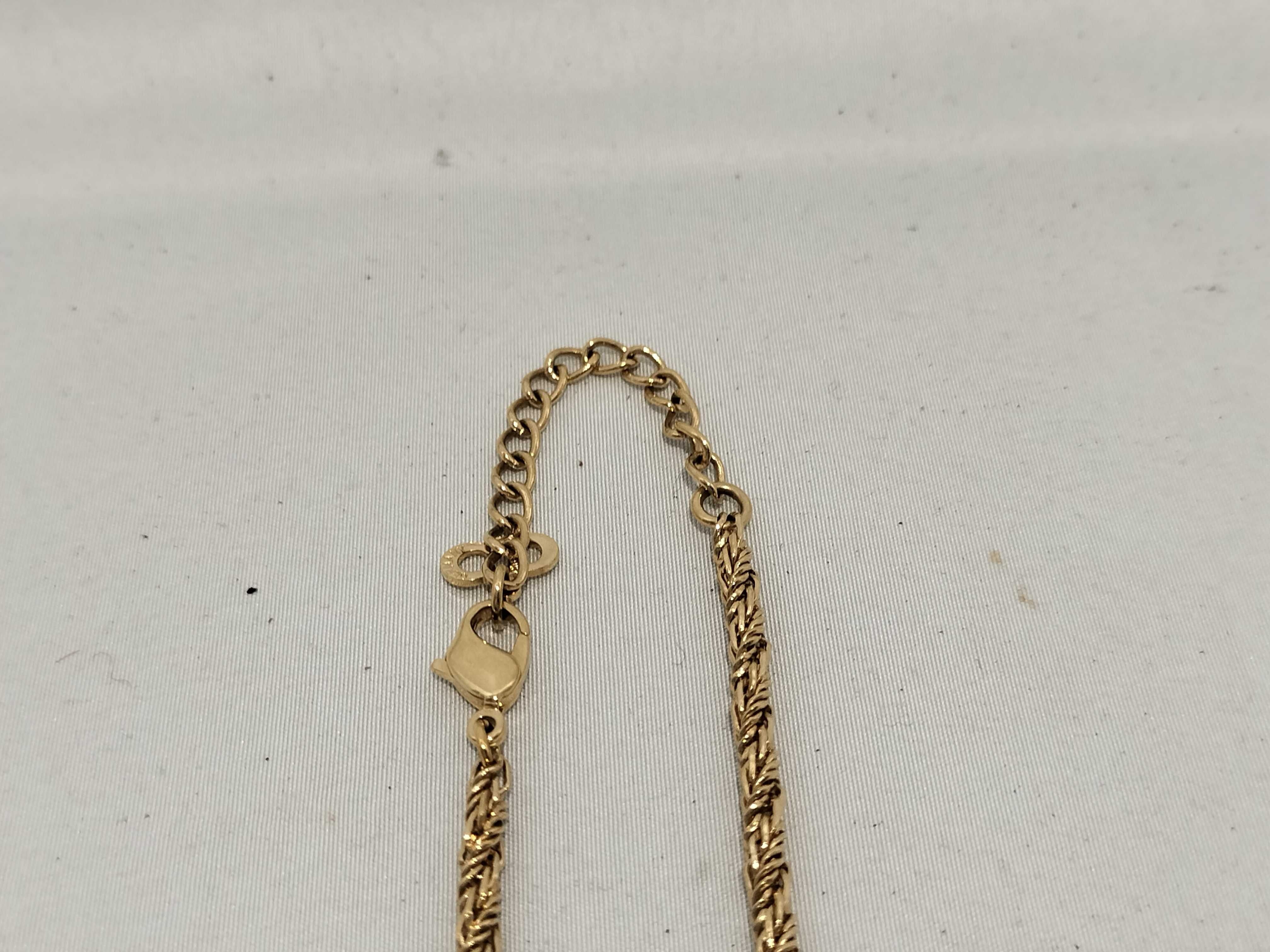 【水曜終了】(10221_0690)Dior ゴールド ネックレス ネックレス