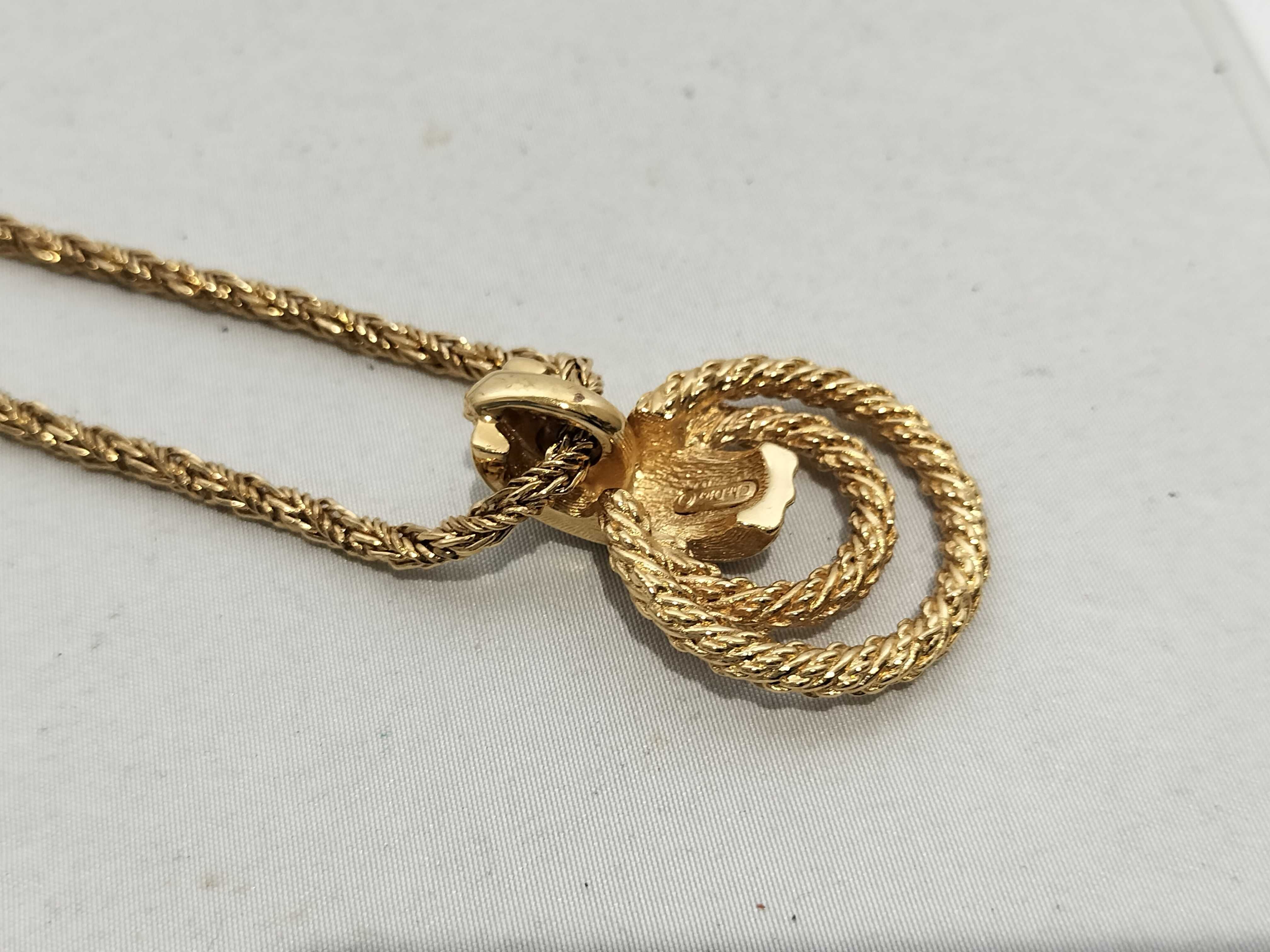 【水曜終了】(10221_0690)Dior ゴールド ネックレス ネックレス