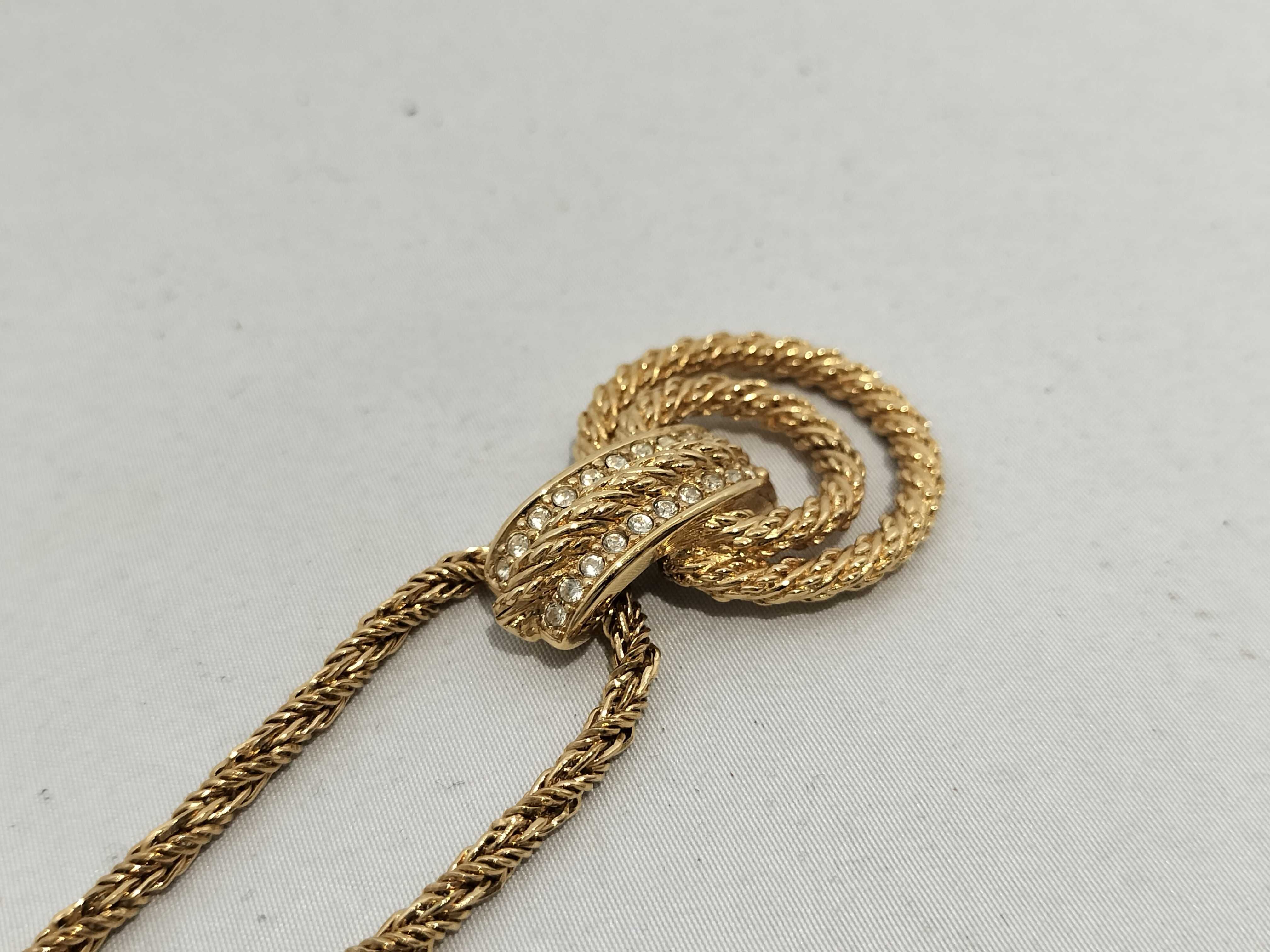 【水曜終了】(10221_0690)Dior ゴールド ネックレス ネックレス