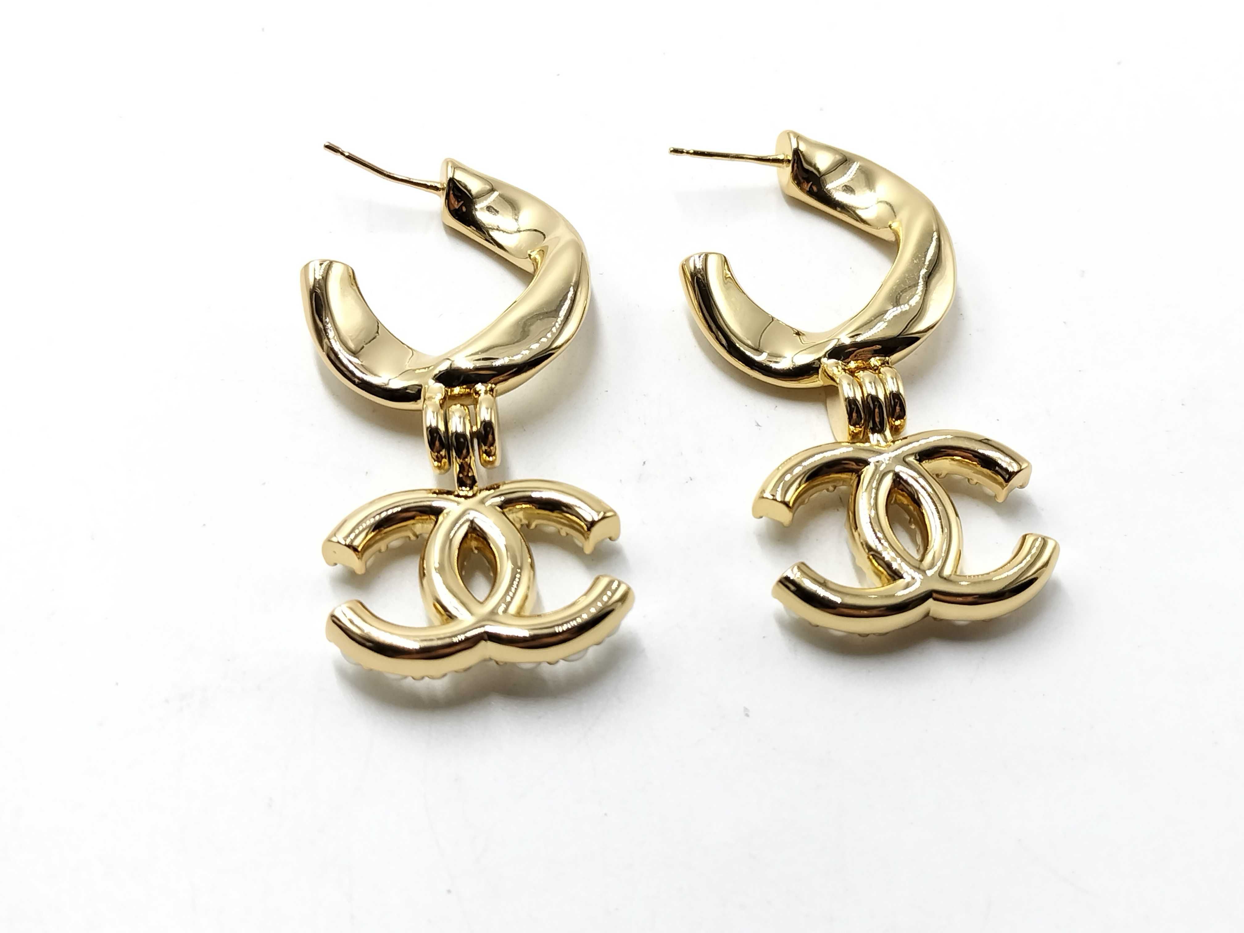 【水曜終了】(10217_0108)CHANEL B24 A パール スイング ココ ピアス ピアス