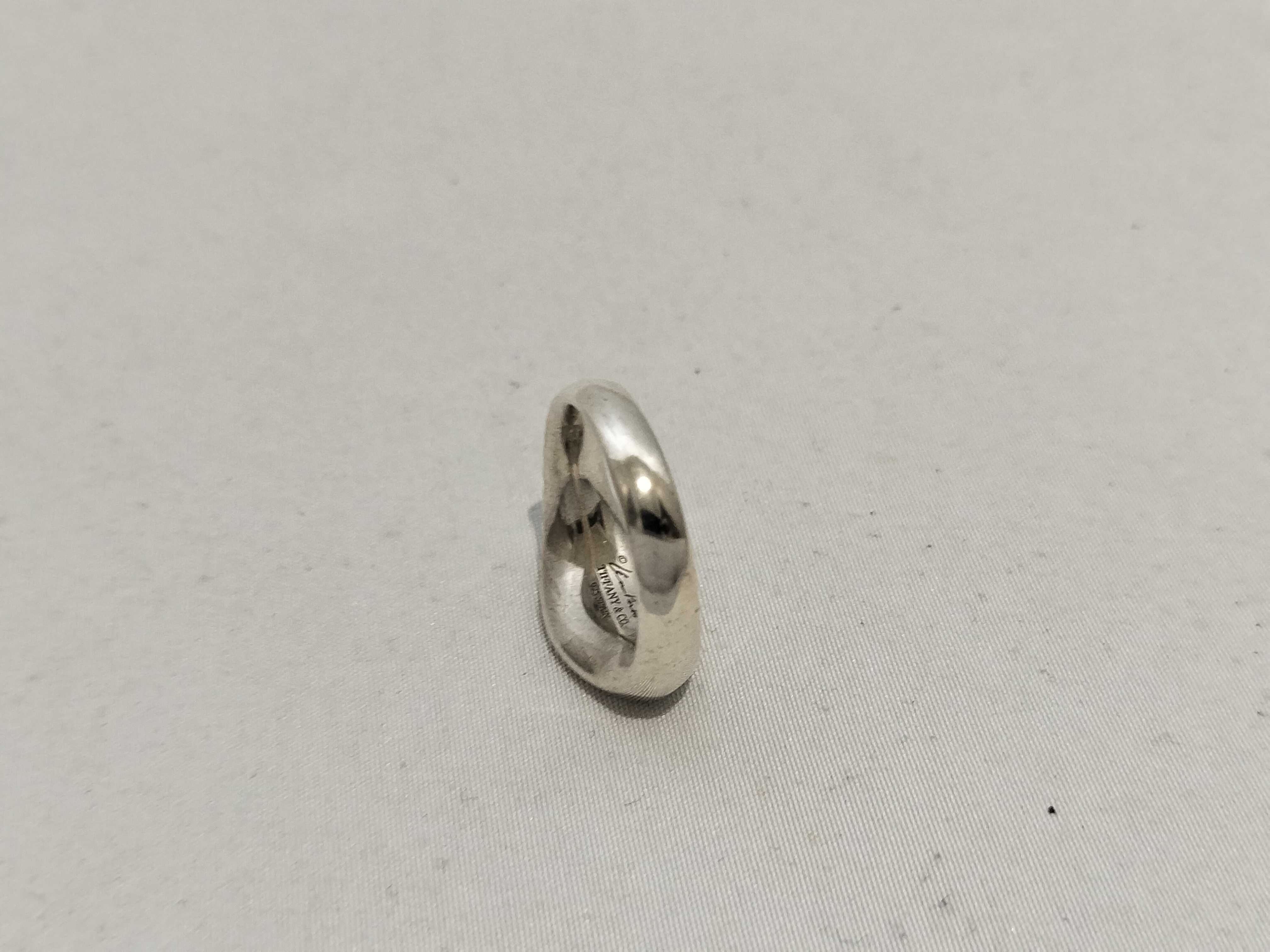 【水曜終了】(10221_0403)Tiffany&Co. エルサペレッティ 印台 シグネット リング 925 6.6g リング