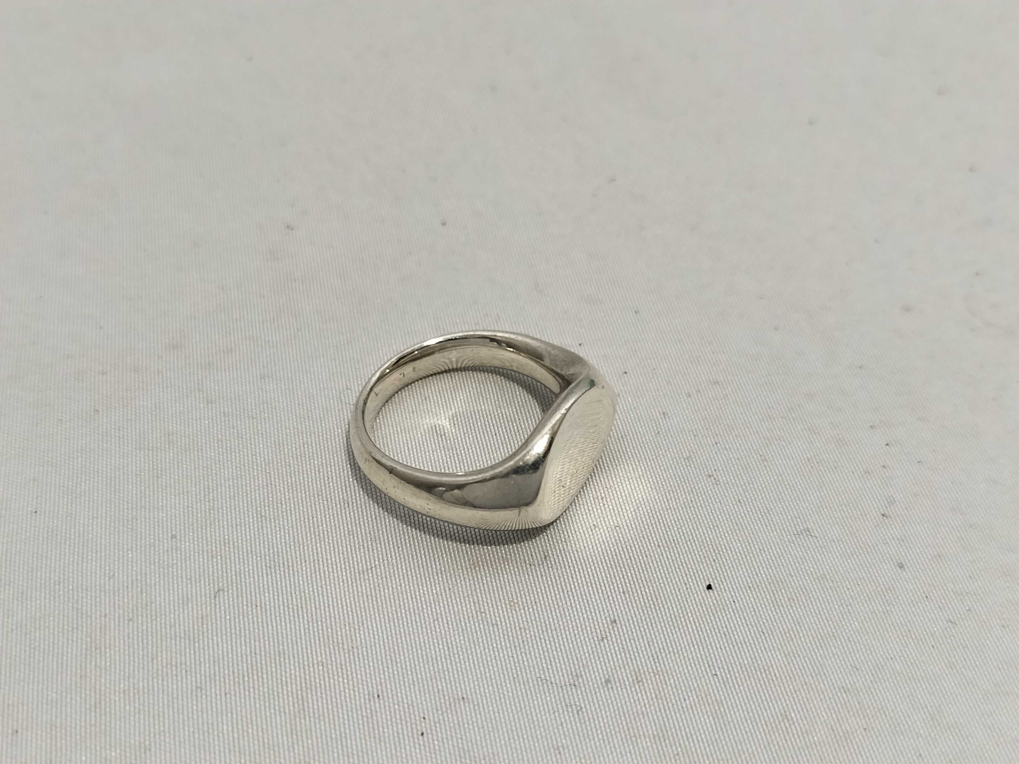 【水曜終了】(10221_0403)Tiffany&Co. エルサペレッティ 印台 シグネット リング 925 6.6g リング