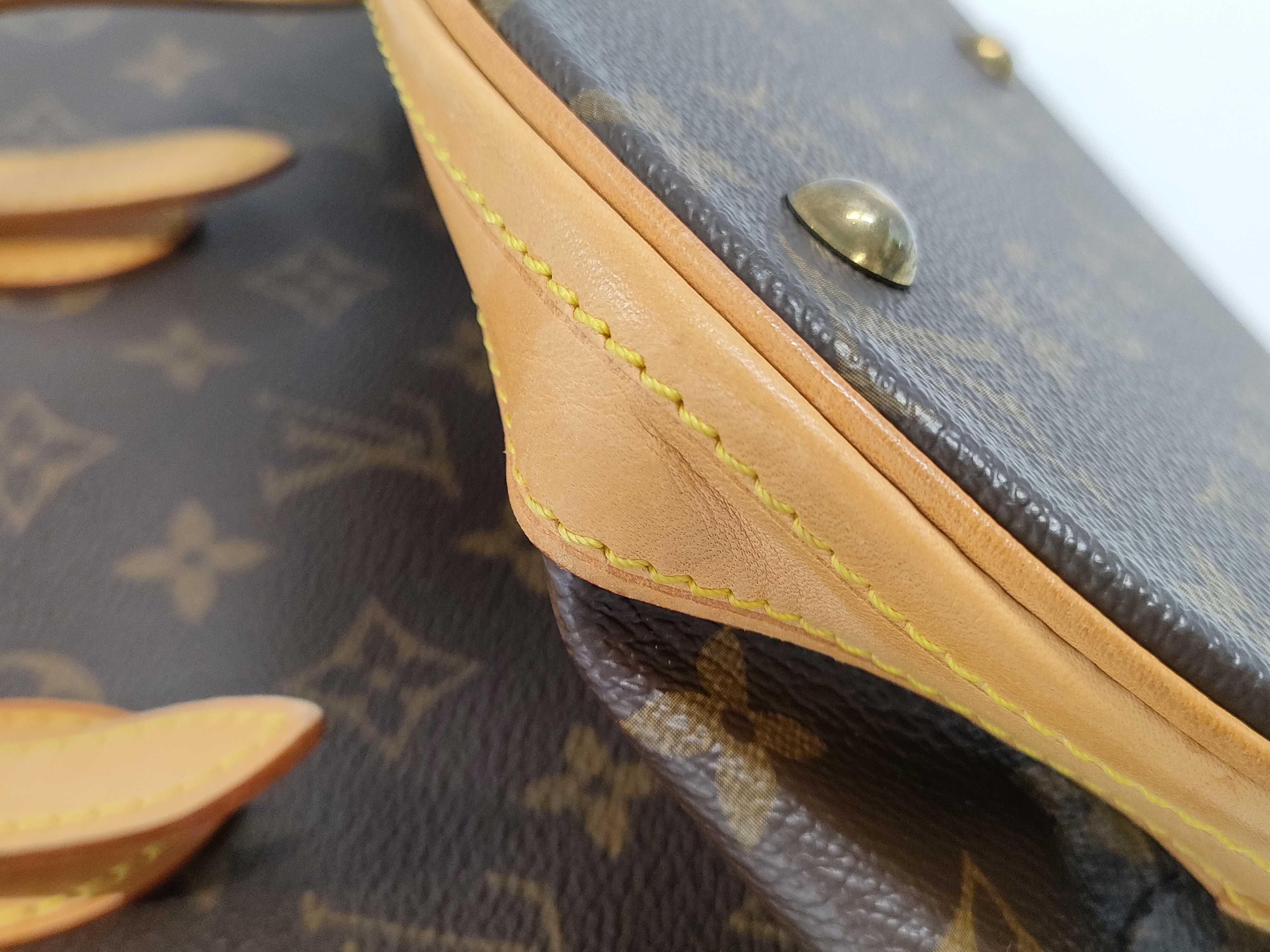 【水曜終了】(10218_0107)LOUIS VUITTON モノグラム バケットPM ポーチ無し トートバッグ