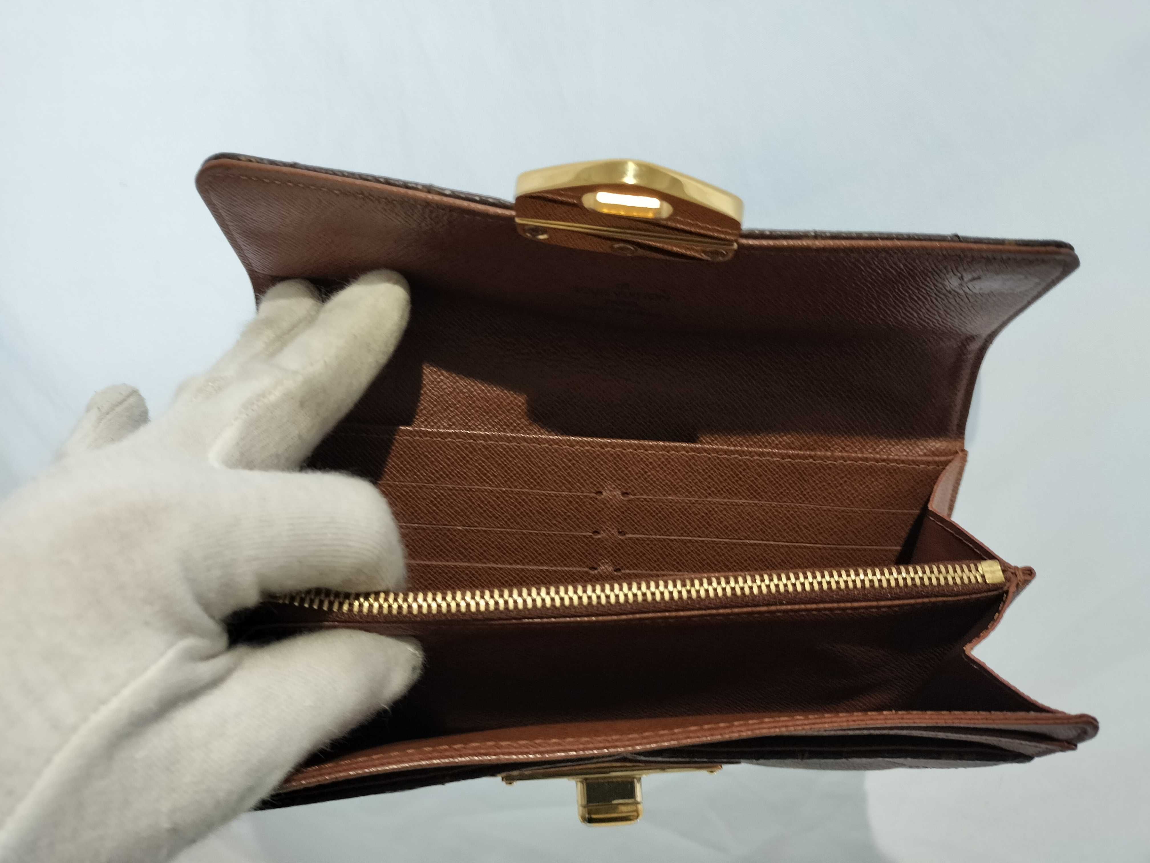 【水曜終了】(10229_0153)LOUIS VUITTON モノグラム エトワール ポルトフォイユ・サラ 財布