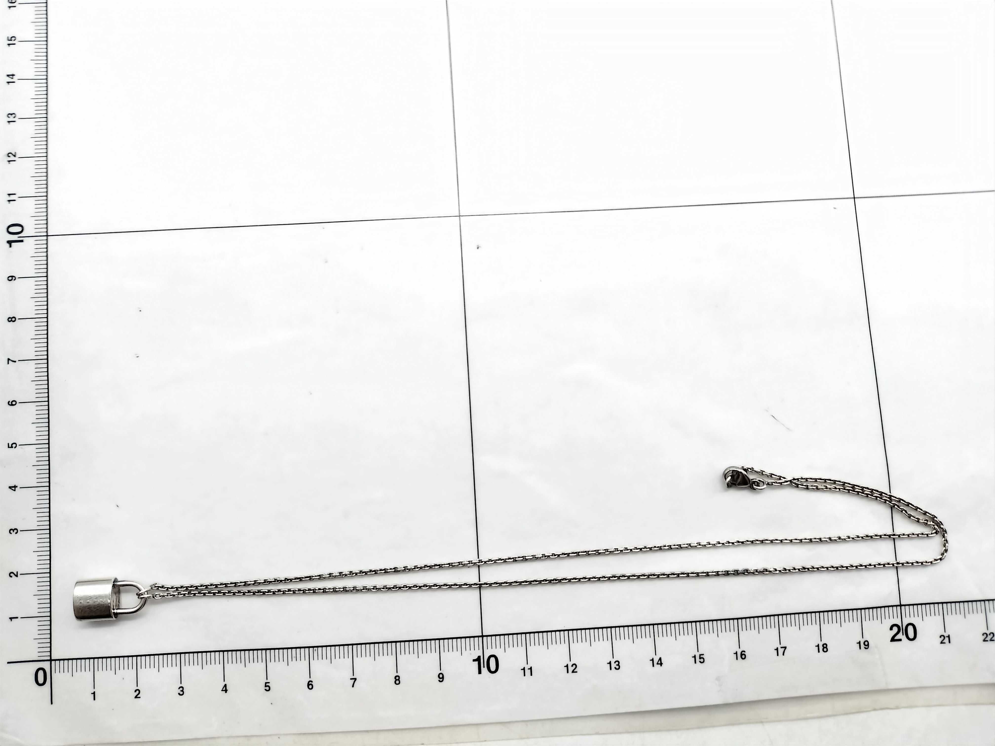 【水曜終了】(10229_0141)LOUIS VUITTON ロックイット SV925 8.4g ネックレス